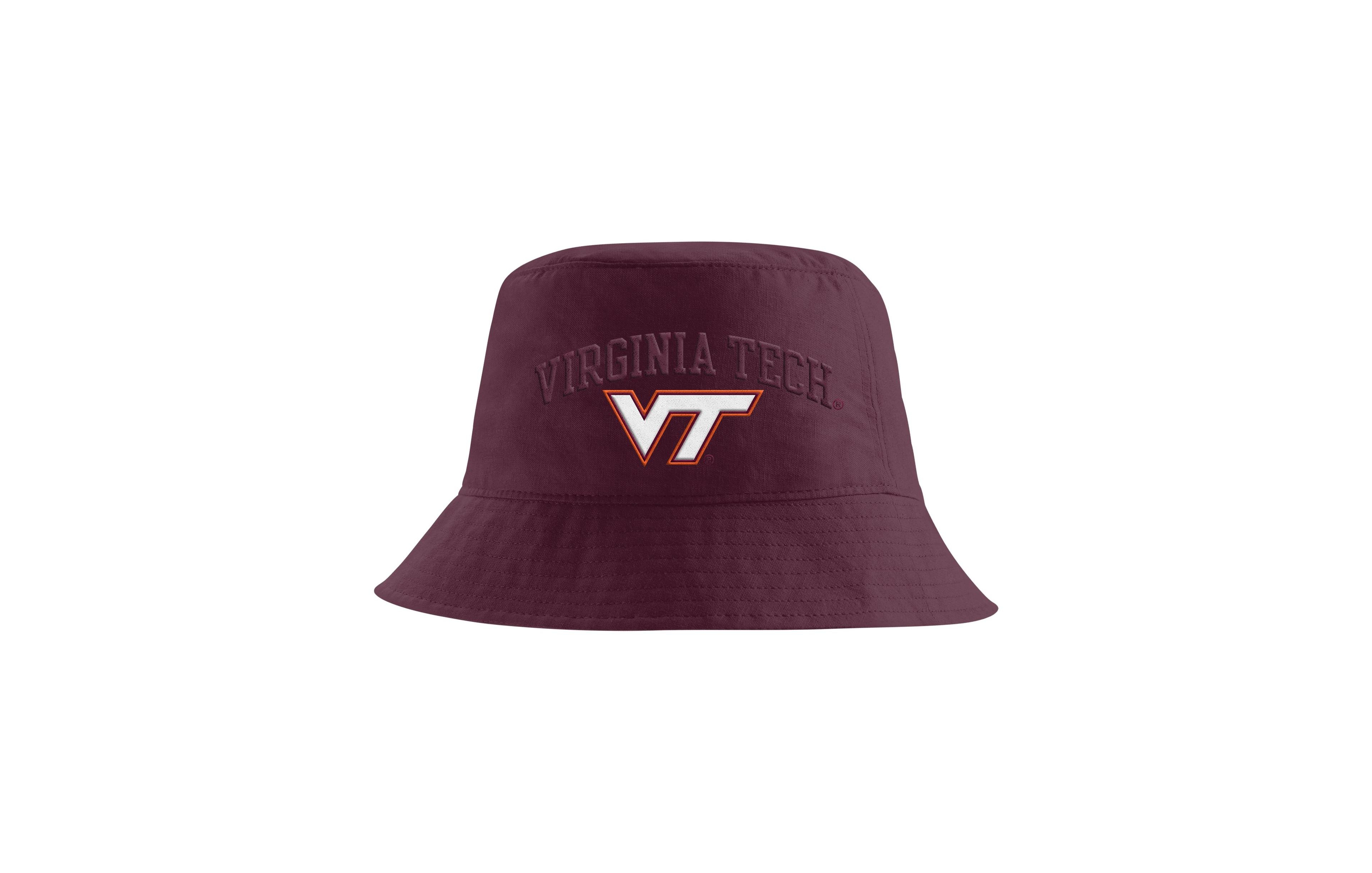 Nike Virginia Tech Hokies Apex Striped Bucket Hat