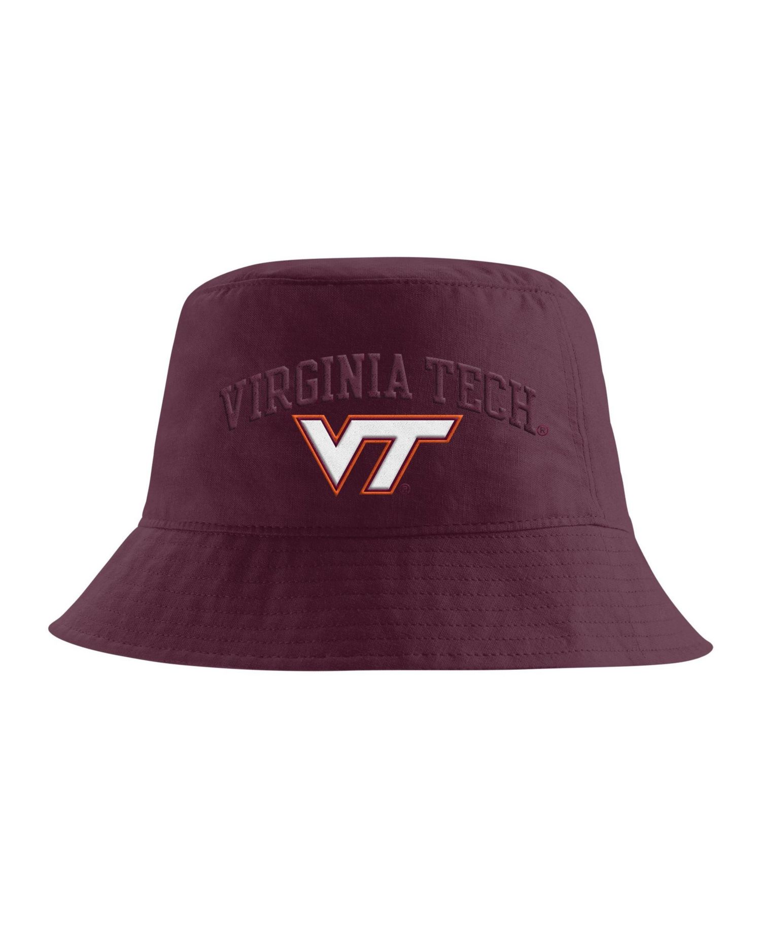 Men's Maroon Virginia Tech Hokies Apex Striped Bucket Hat
