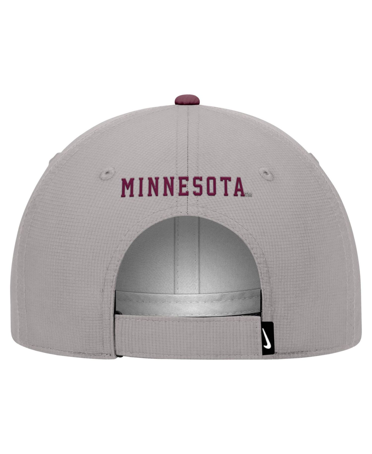 Men's Gray Minnesota Golden Gophers Ripstop Dri-FIT Adjustable Hat
