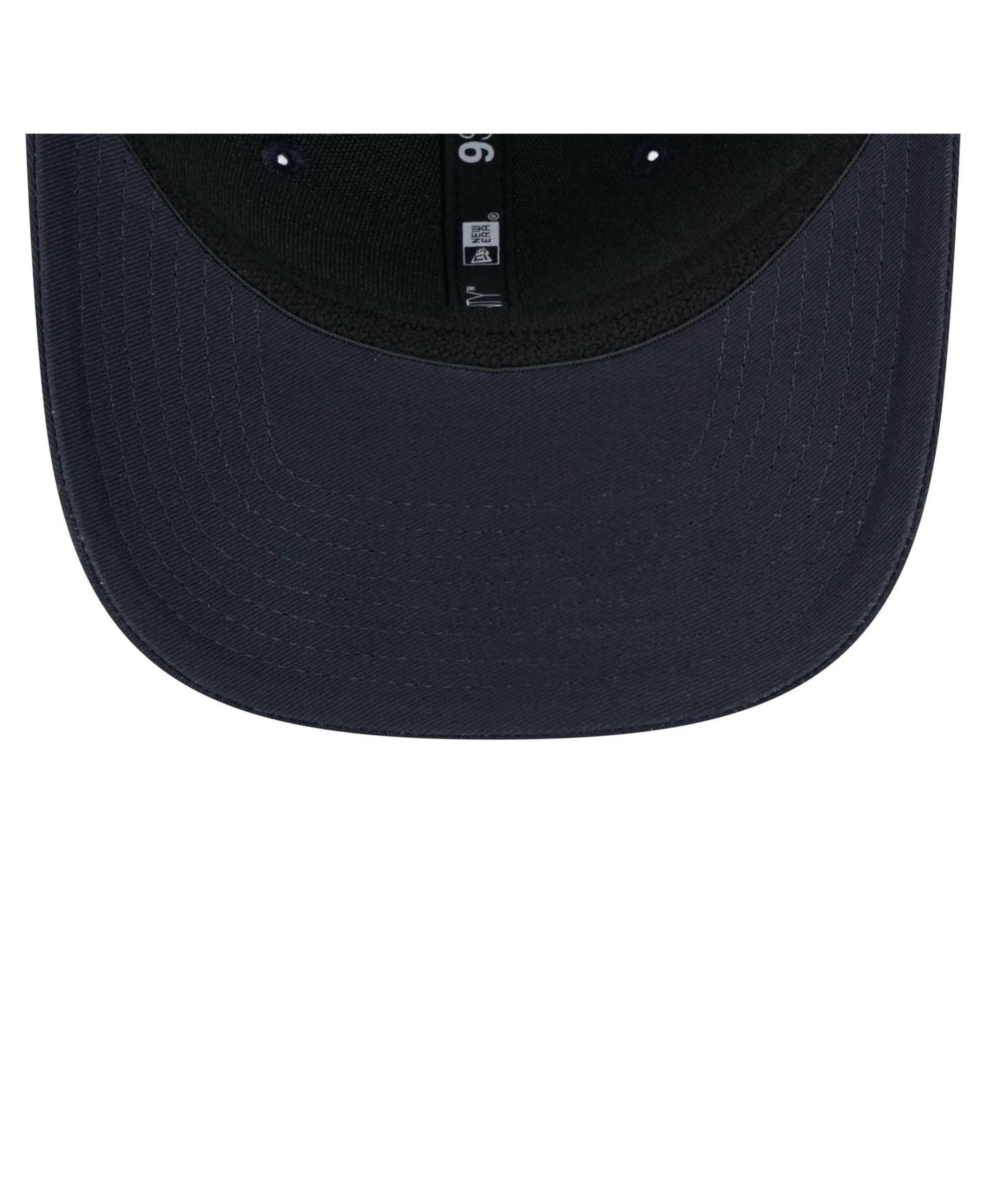 Мужские головные уборы New Era Navy Georgia Tech Yellow Jackets Wordmark Rope 9SEVENTY Stretch-Snap Hat — фото 5