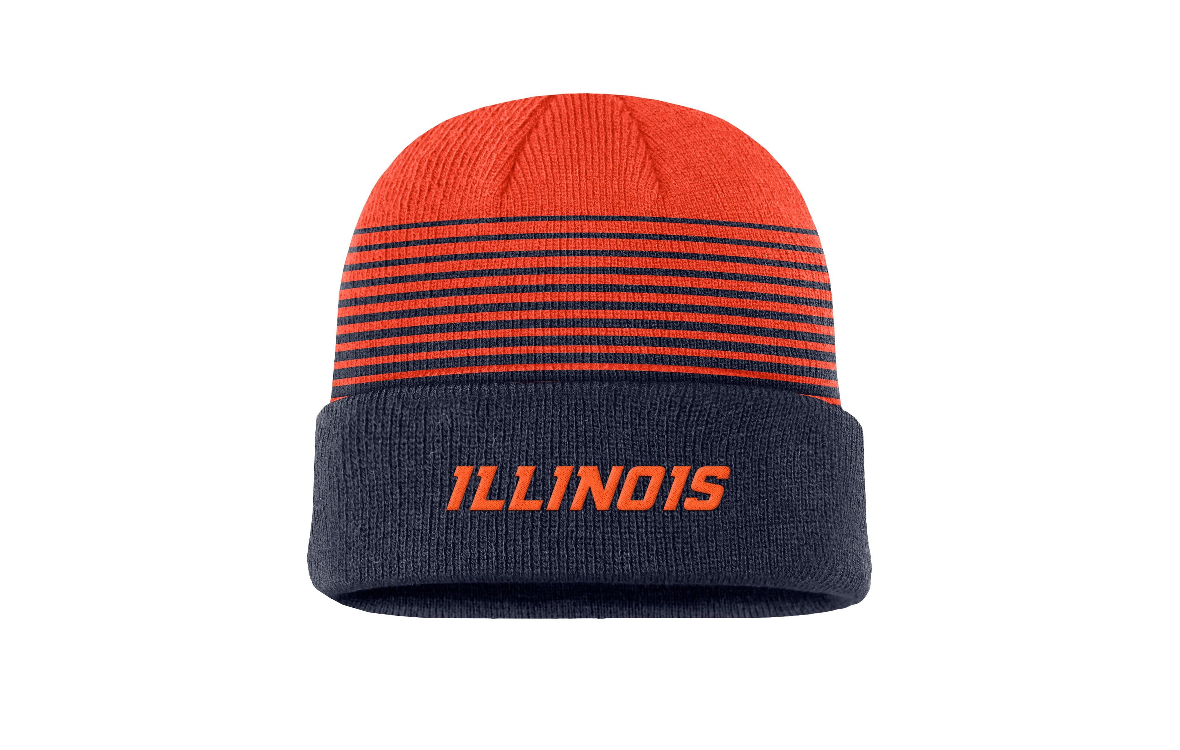 Nike Illinois Fighting Illini 2026 On-Field Gradient Terra Cuffed Knit Hat