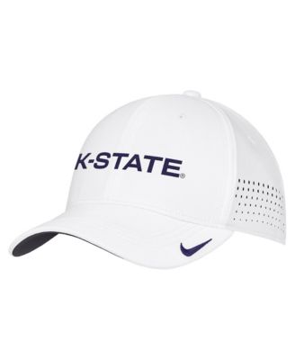 Kansas State Wildcats Stretch-Twill Embroidered Logo SwooshFlex Baseball Cap