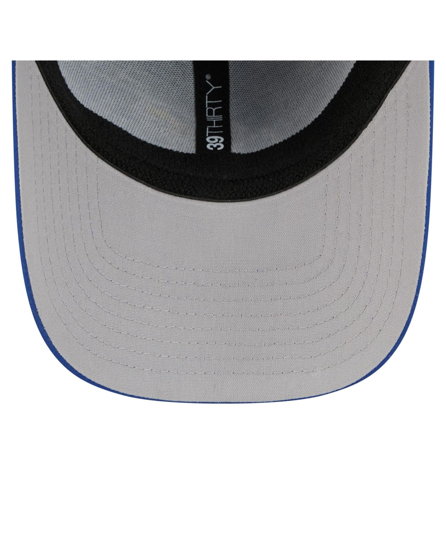 Men's Royal Kansas Jayhawks Rope 39THIRTY Flex Hat