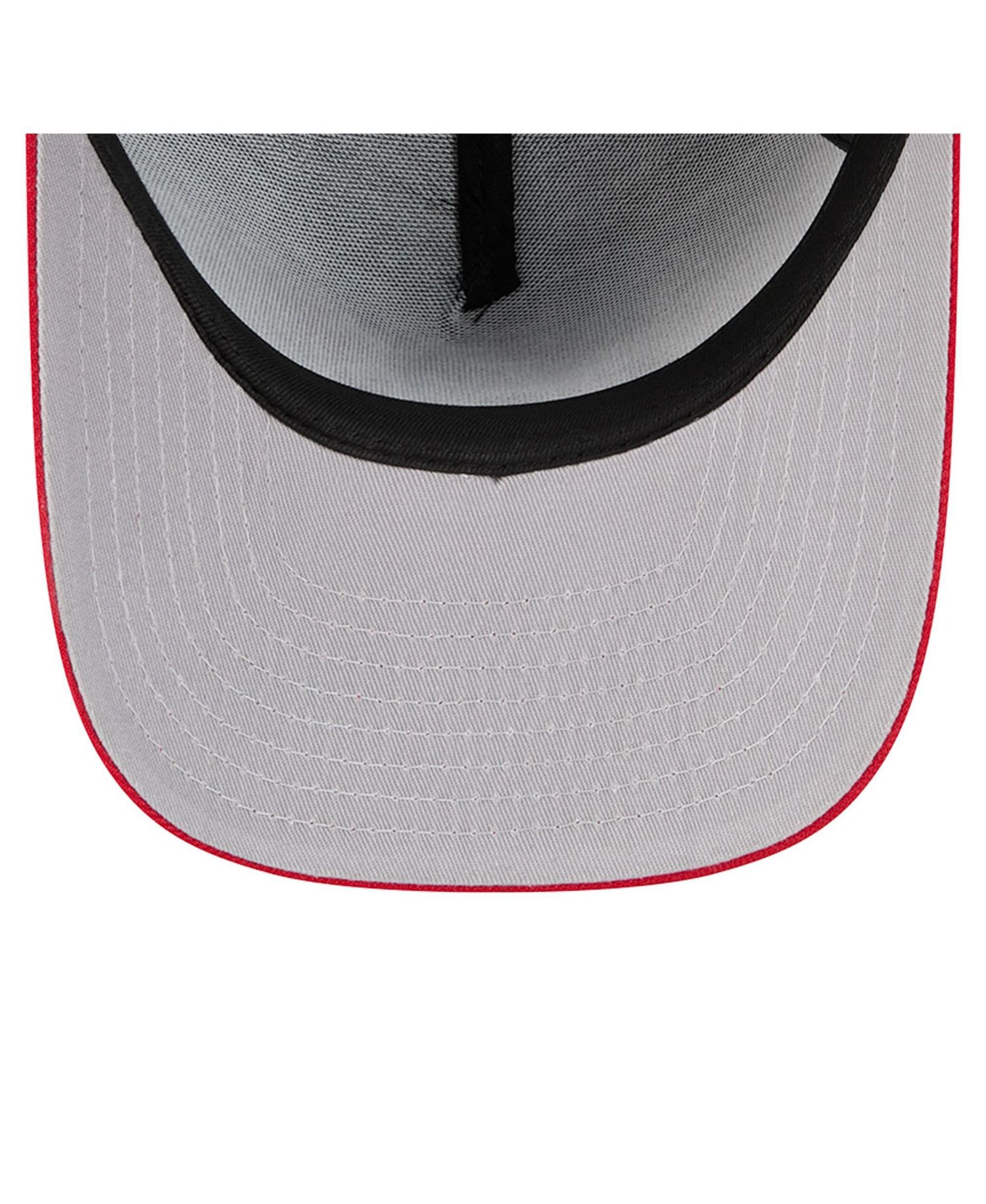 Men's Navy/Red Atlanta Braves Cartoon A-Frame 59FIFTY Fitted Hat