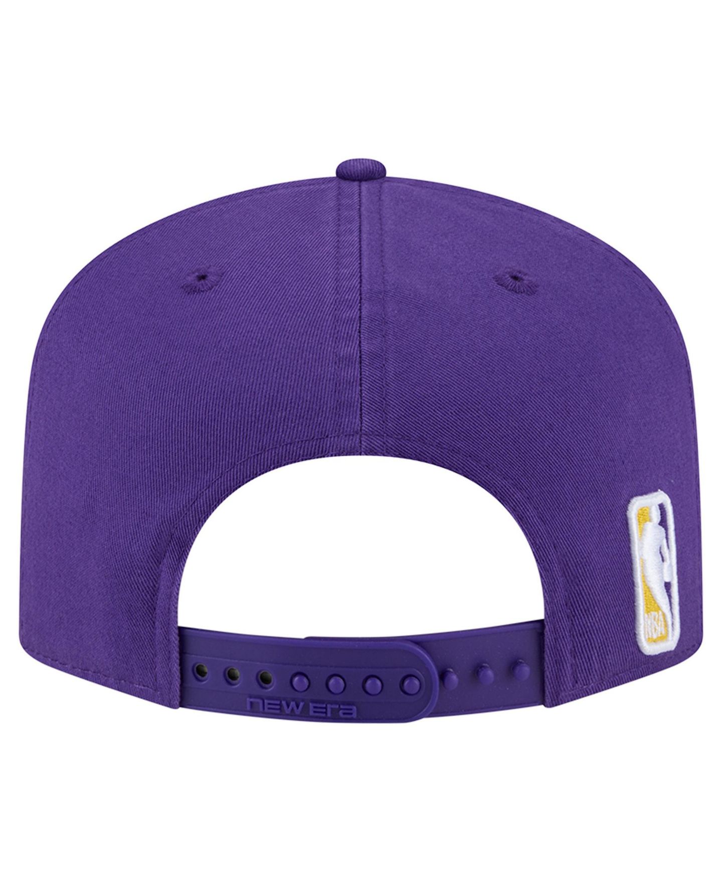 Мужская кепка New Era Purple Los Angeles Lakers Cotton 19TWENTY Adjustable Hat — фото 4