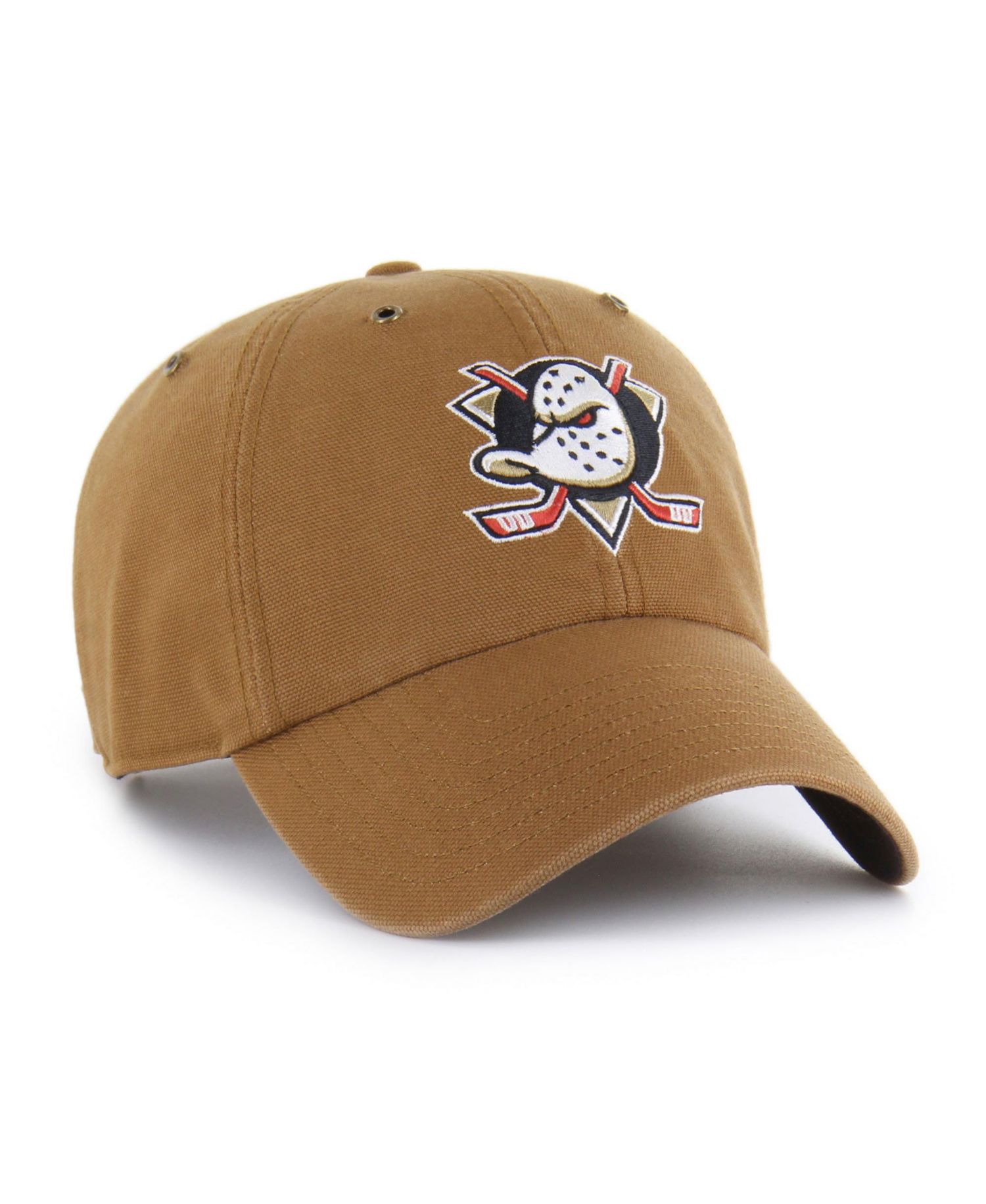 Men's Brown Anaheim Ducks Clean Up Adjustable Hat