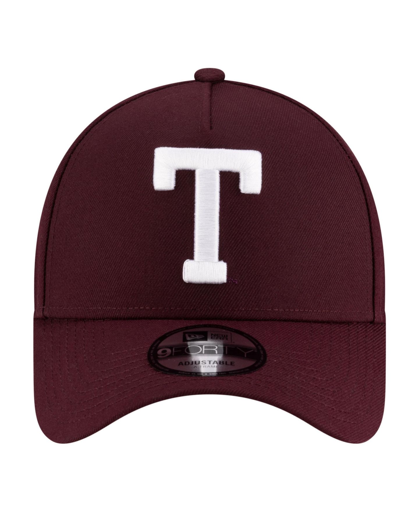 Мужская кепка New Era Maroon Texas A M Aggies 9FORTY A-Frame Adjustable Hat — фото 2