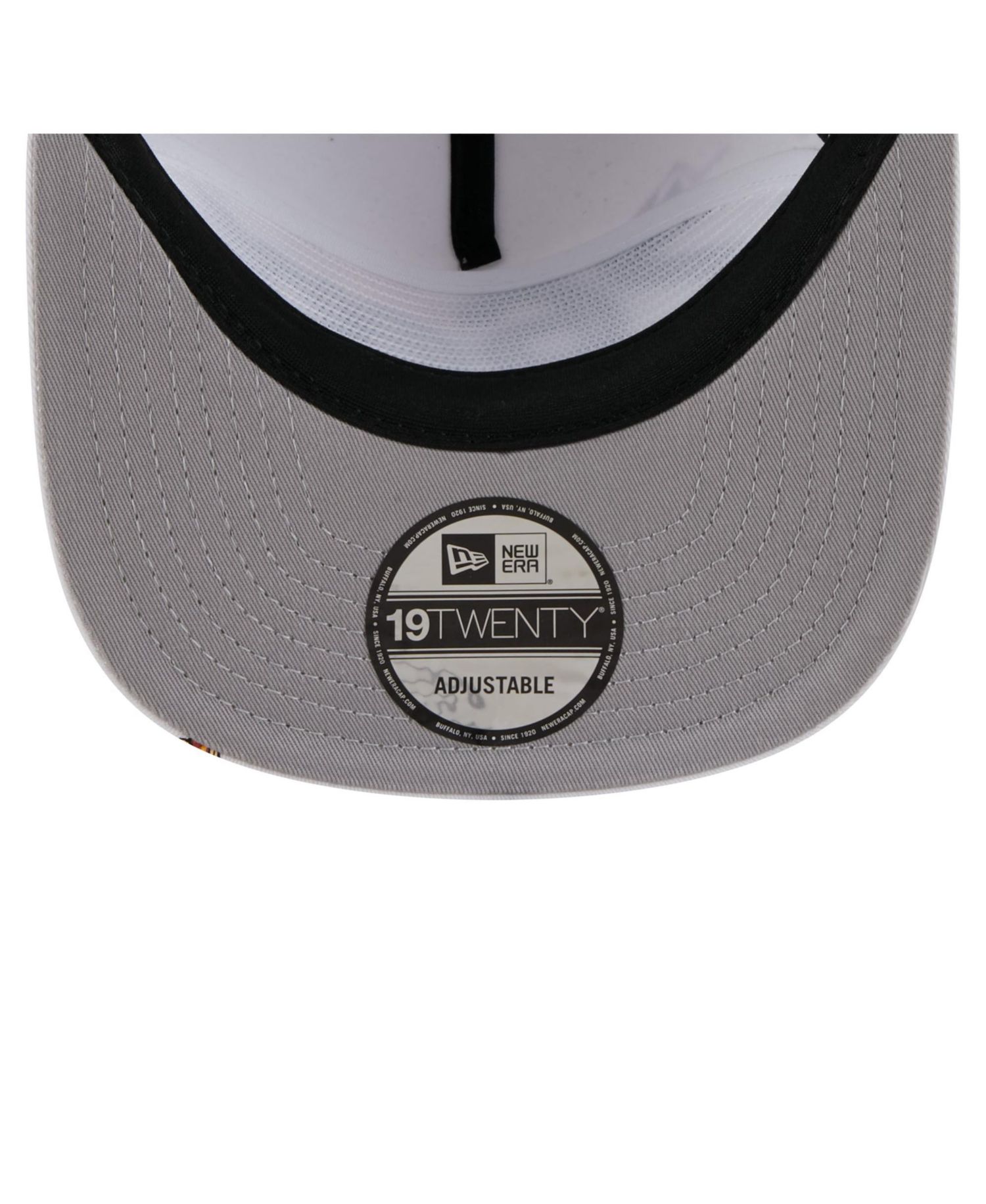 Men's White Philadelphia 76ers Team Cheer Rope 19TWENTY Adjustable Hat