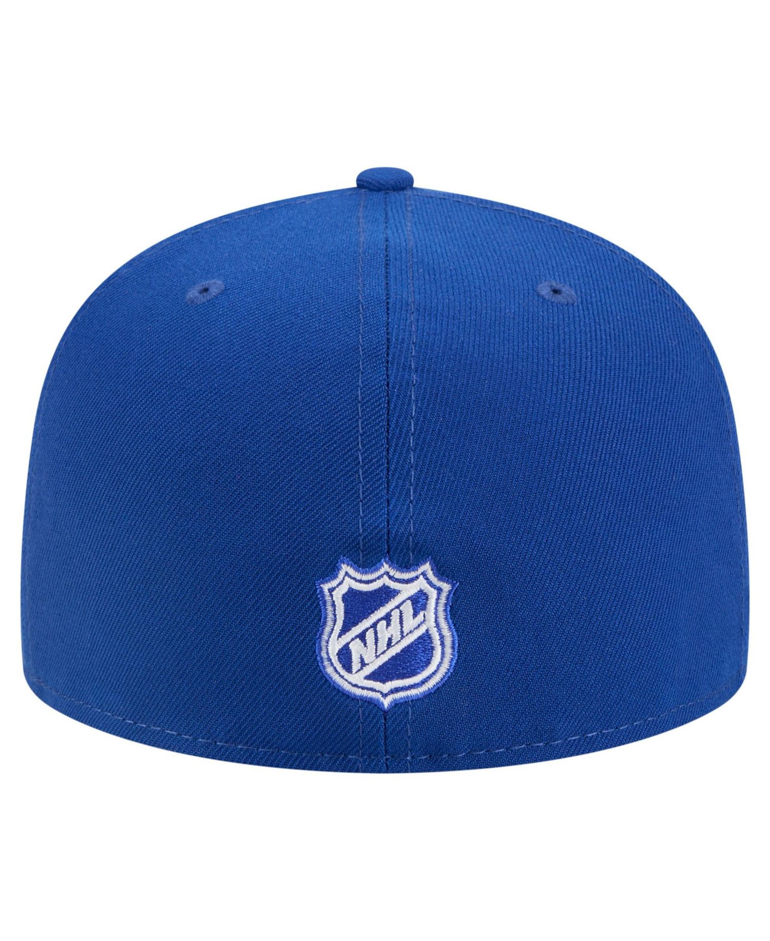 Men's Blue New York Rangers Faded Lines 59FIFTY Fitted Hat
