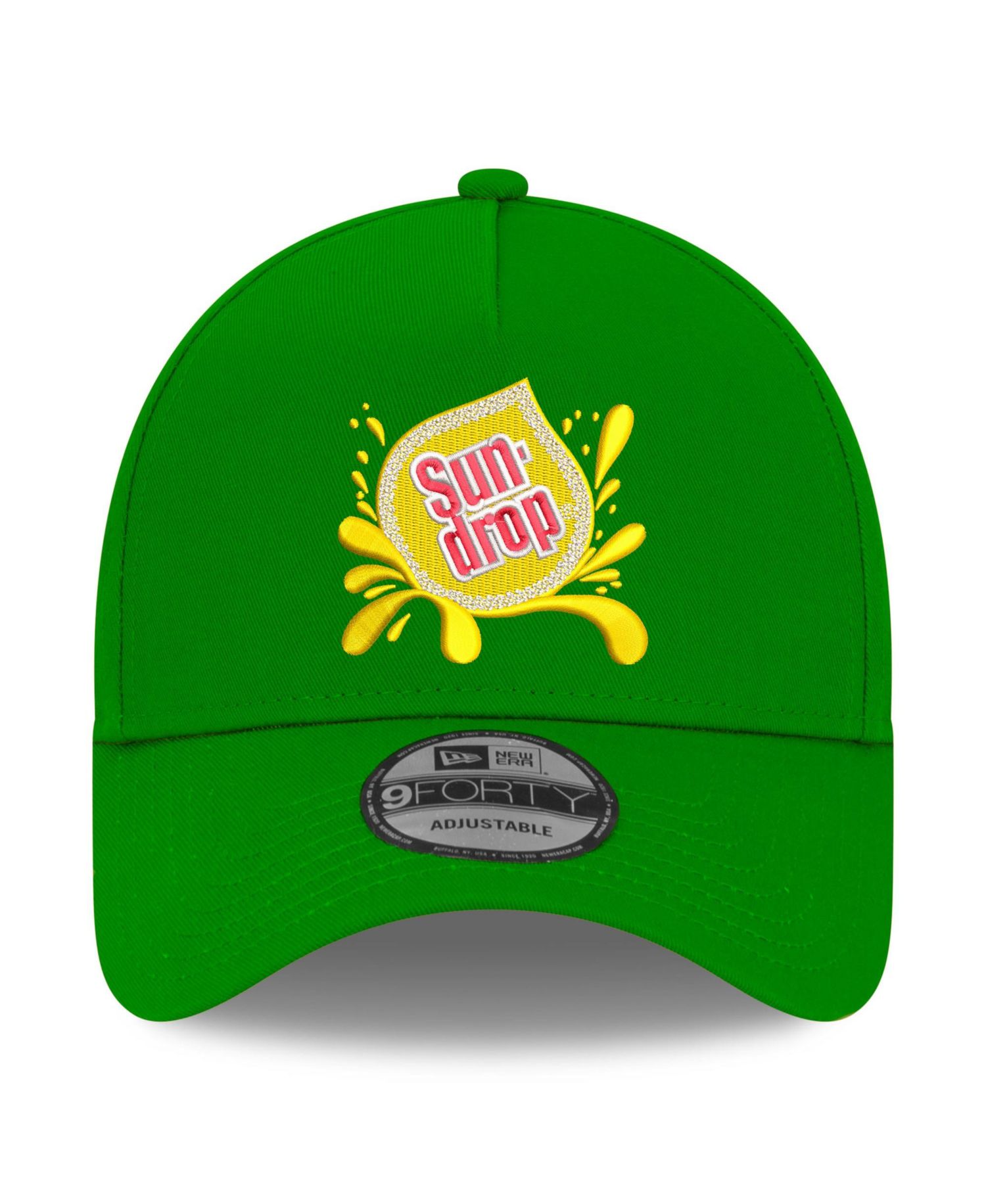 Men's Green/White Dale Earnhardt Jr. Sun Drop 9FORTY Trucker Adjustable Hat