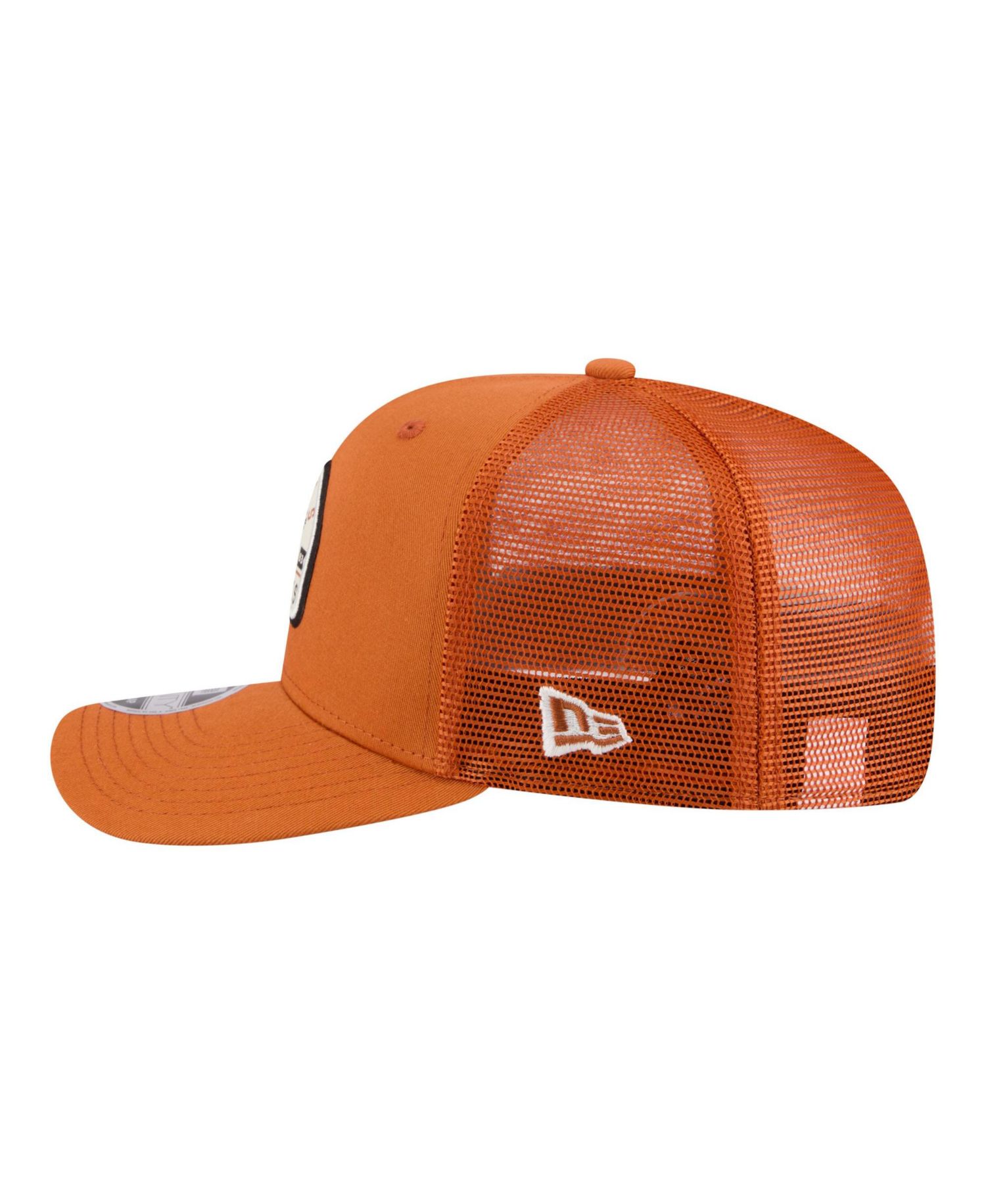 Men's Texas Orange Texas Longhorns Patched 9SEVENTY Trucker Adjustable Hat