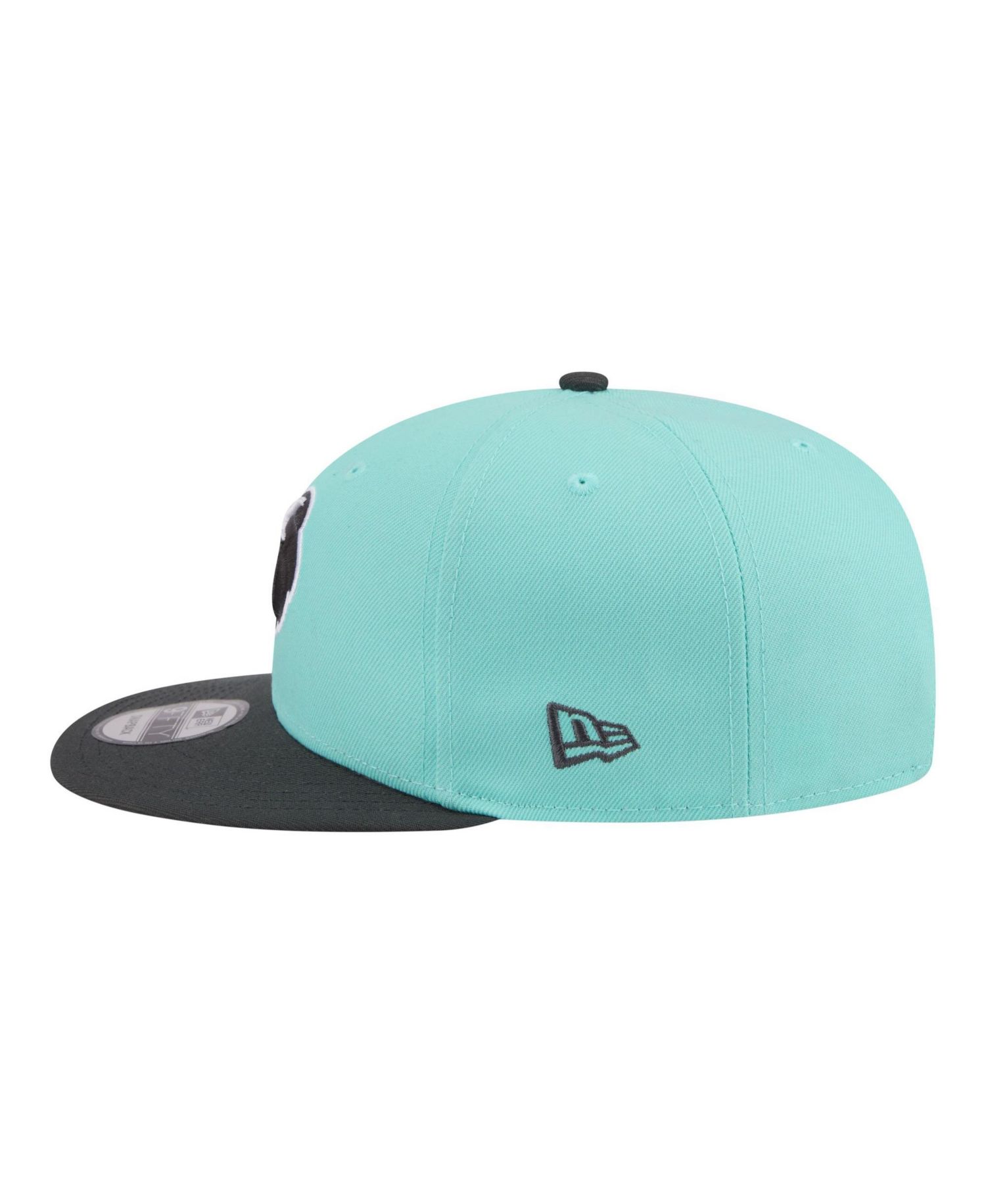 Men's Turquoise/Charcoal Memphis Grizzlies Color Pack Two-Tone 9FIFTY Snapback Hat