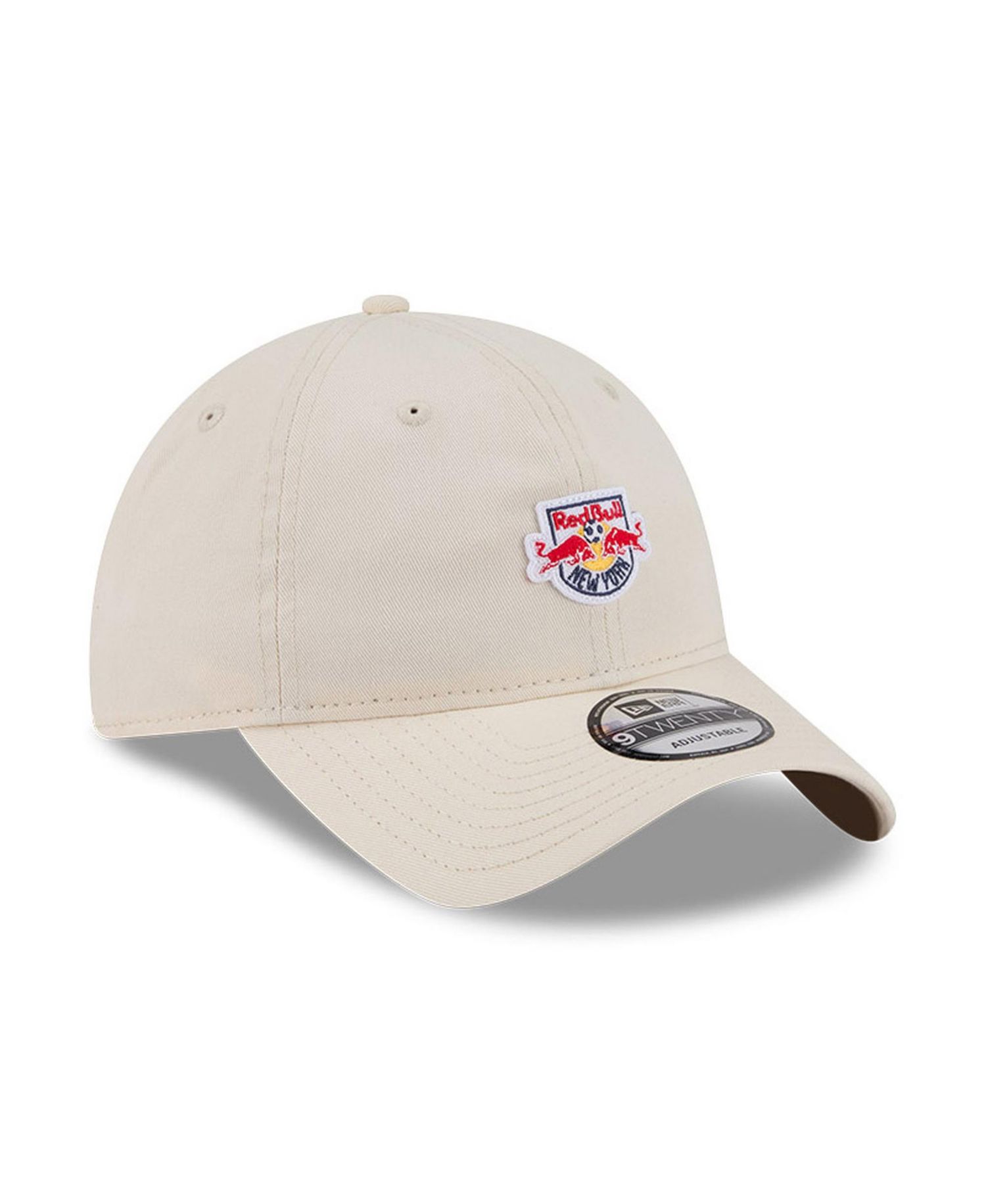 Men's Beige New York Red Bulls Micro Team Logo 9TWENTY Adjustable Hat