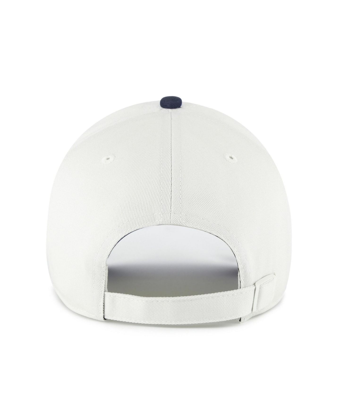 Мужские головные уборы '47 Brand White/Navy North Carolina Tar Heels Contemporary Basics Two Tone Clean Up Adjustable Hat — фото 3
