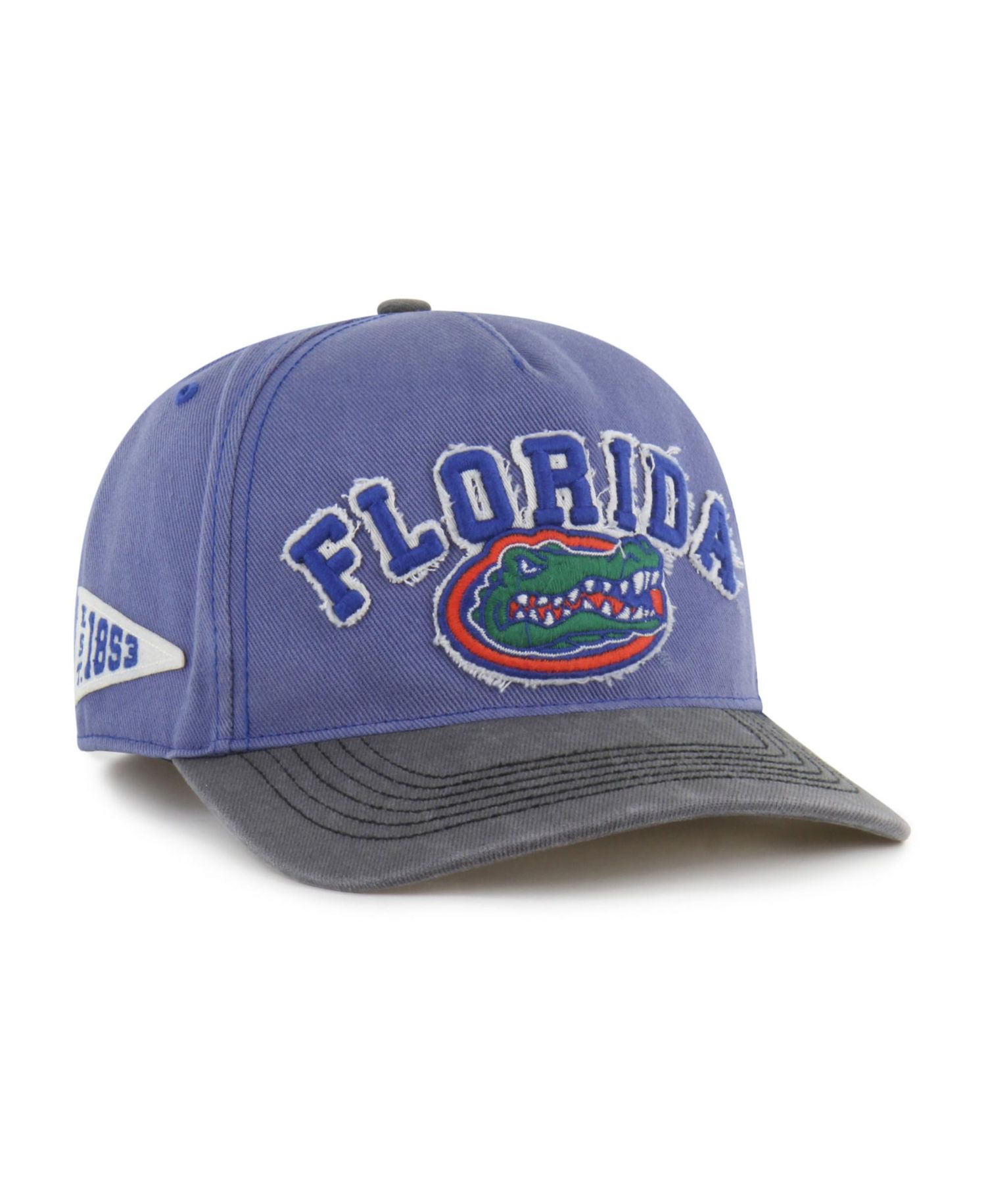 Men's and Women's '47 Royal/Black Florida Gators Well-Worn Calderwood Hitch Adjustable Hat