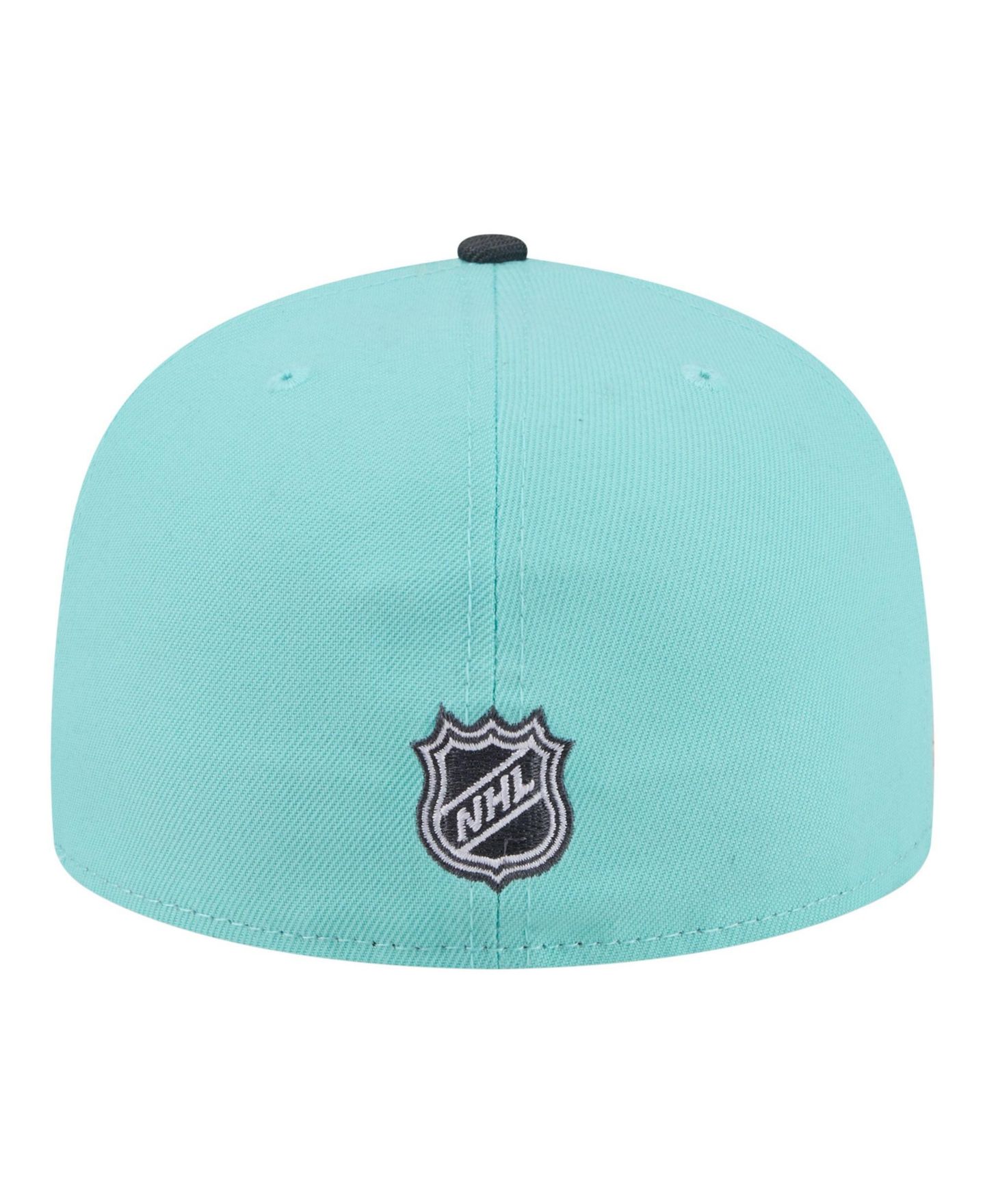 Мужские головные уборы New Era Turquoise/Charcoal Los Angeles Kings Two-Tone Color Pack 59FIFTY Fitted Hat — фото 4