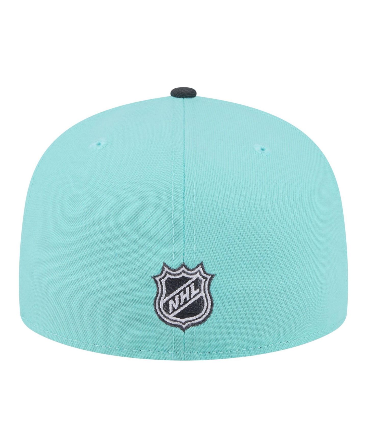 Мужские головные уборы New Era Turquoise/Charcoal Detroit Red Wings Two-Tone Color Pack 59FIFTY Fitted Hat — фото 4