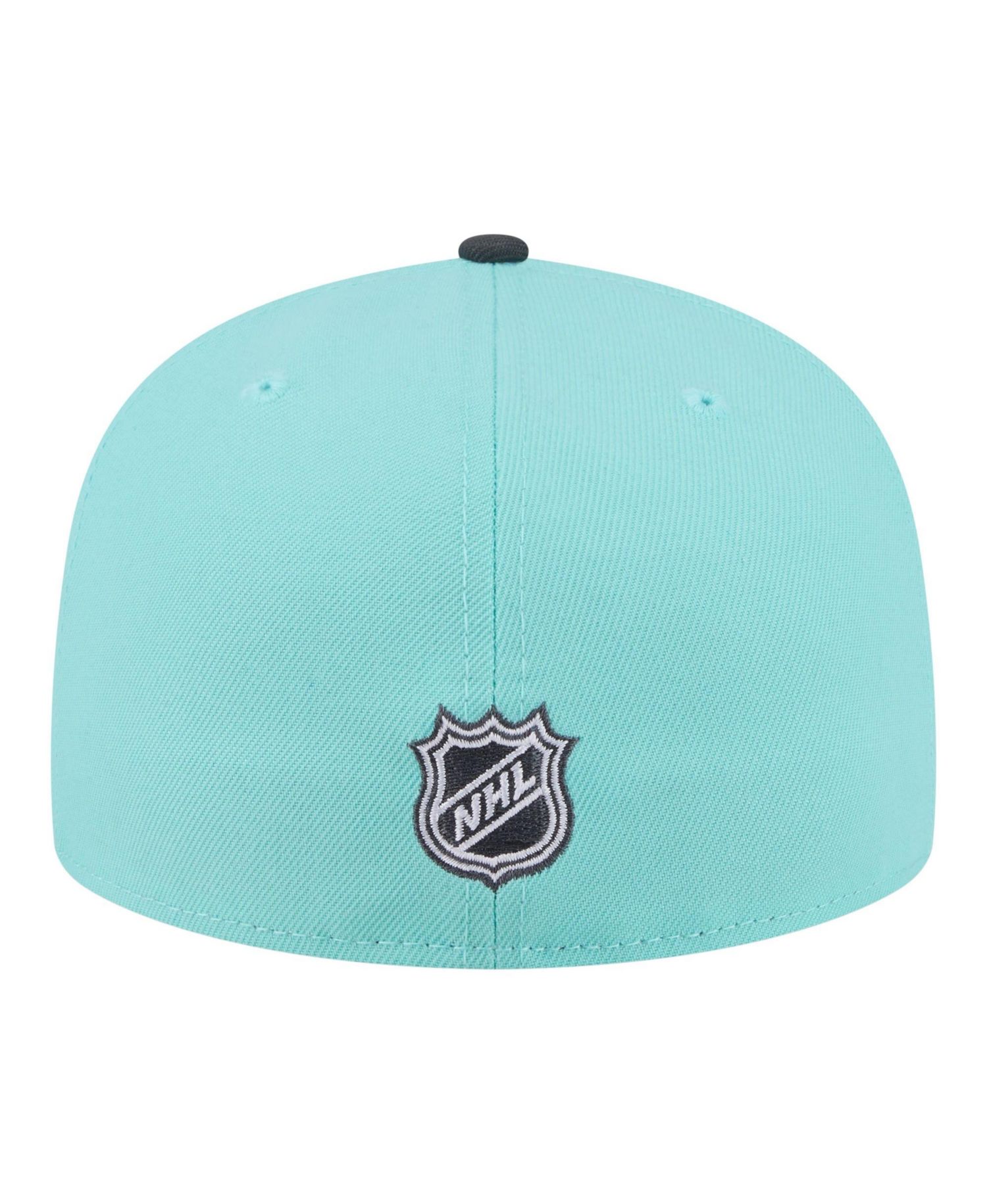 Men's Turquoise/Charcoal Detroit Red Wings Two-Tone Color Pack 59FIFTY Fitted Hat