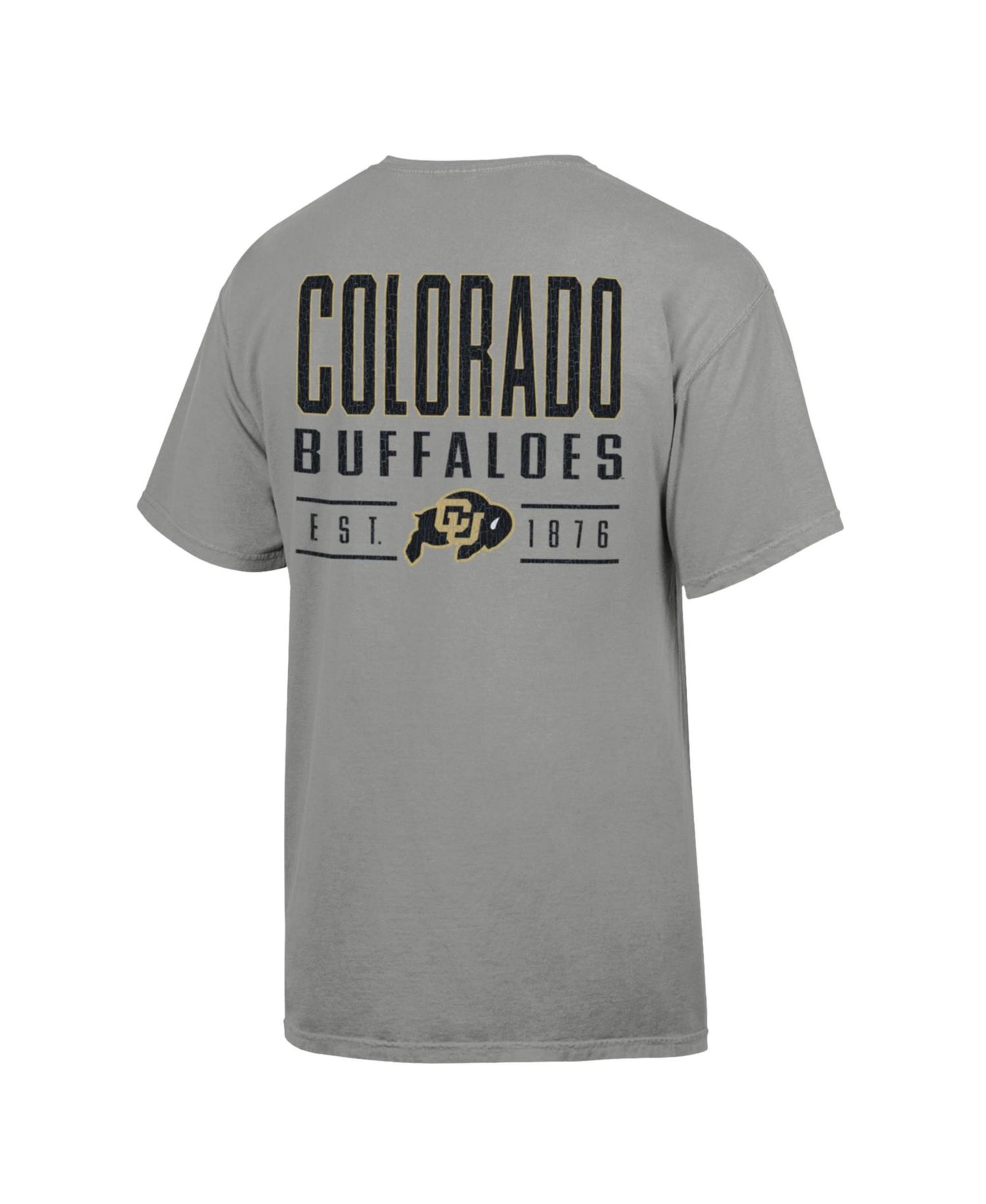 Men's Gray Colorado Buffaloes Big Name T-Shirt