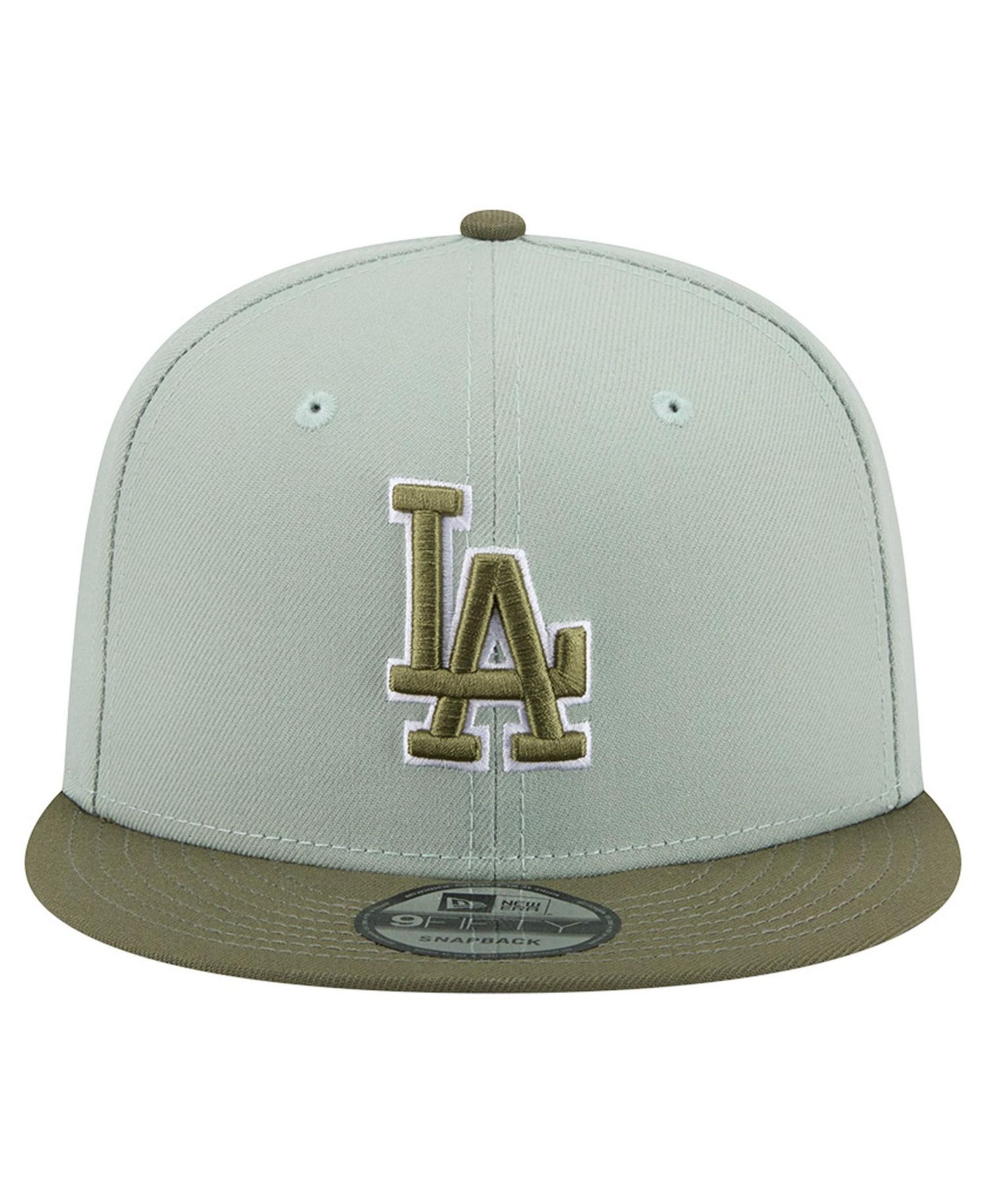 Men's Light Green/Olive Los Angeles Dodgers Color Pack 9FIFTY Snapback Hat