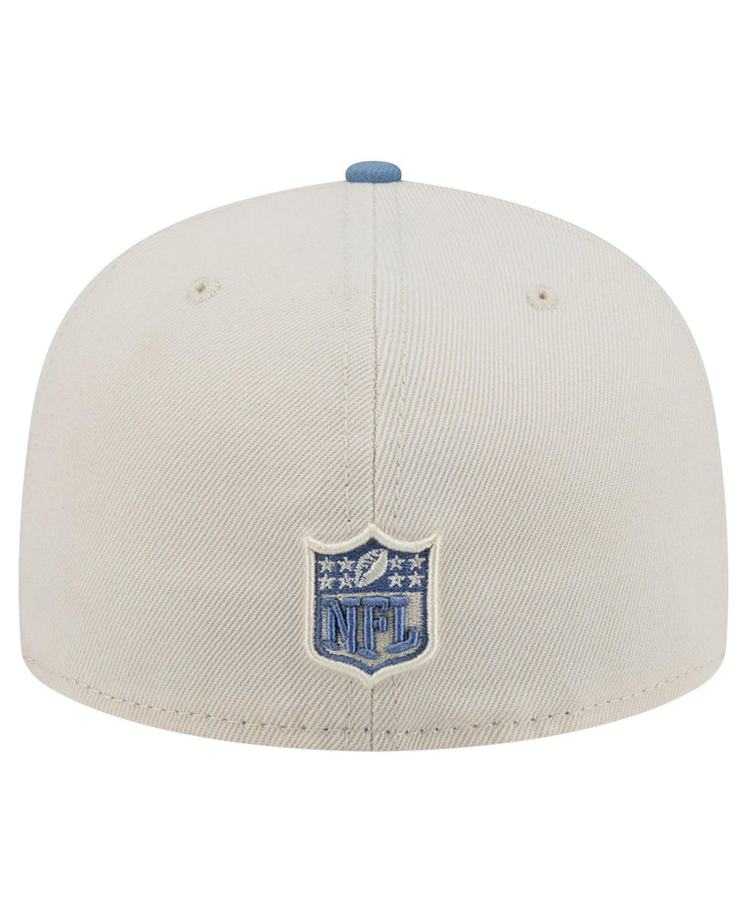 Men's Cream/Blue Philadelphia Eagles Color Pack 59FIFTY Fitted Hat