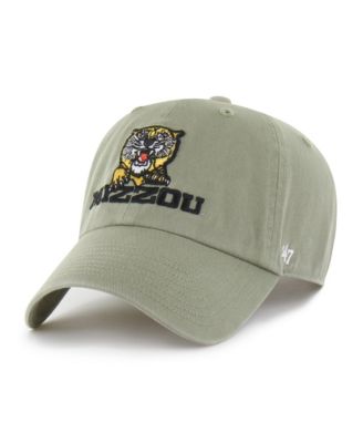 Men's '47  Moss Green Missouri Tigers Vault Clean Up Adjustable Hat