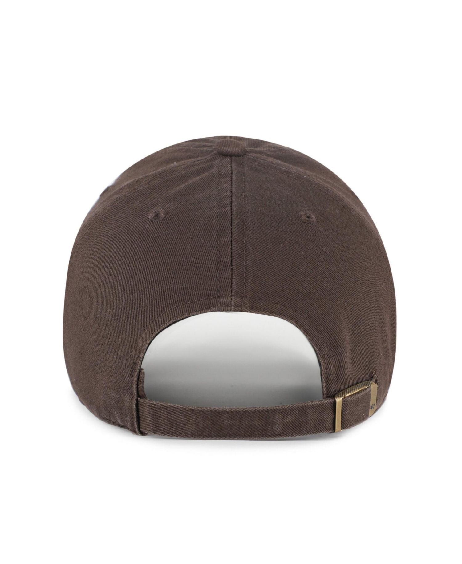Men's '47 Brown Nebraska Huskers Vault Clean Up Adjustable Hat