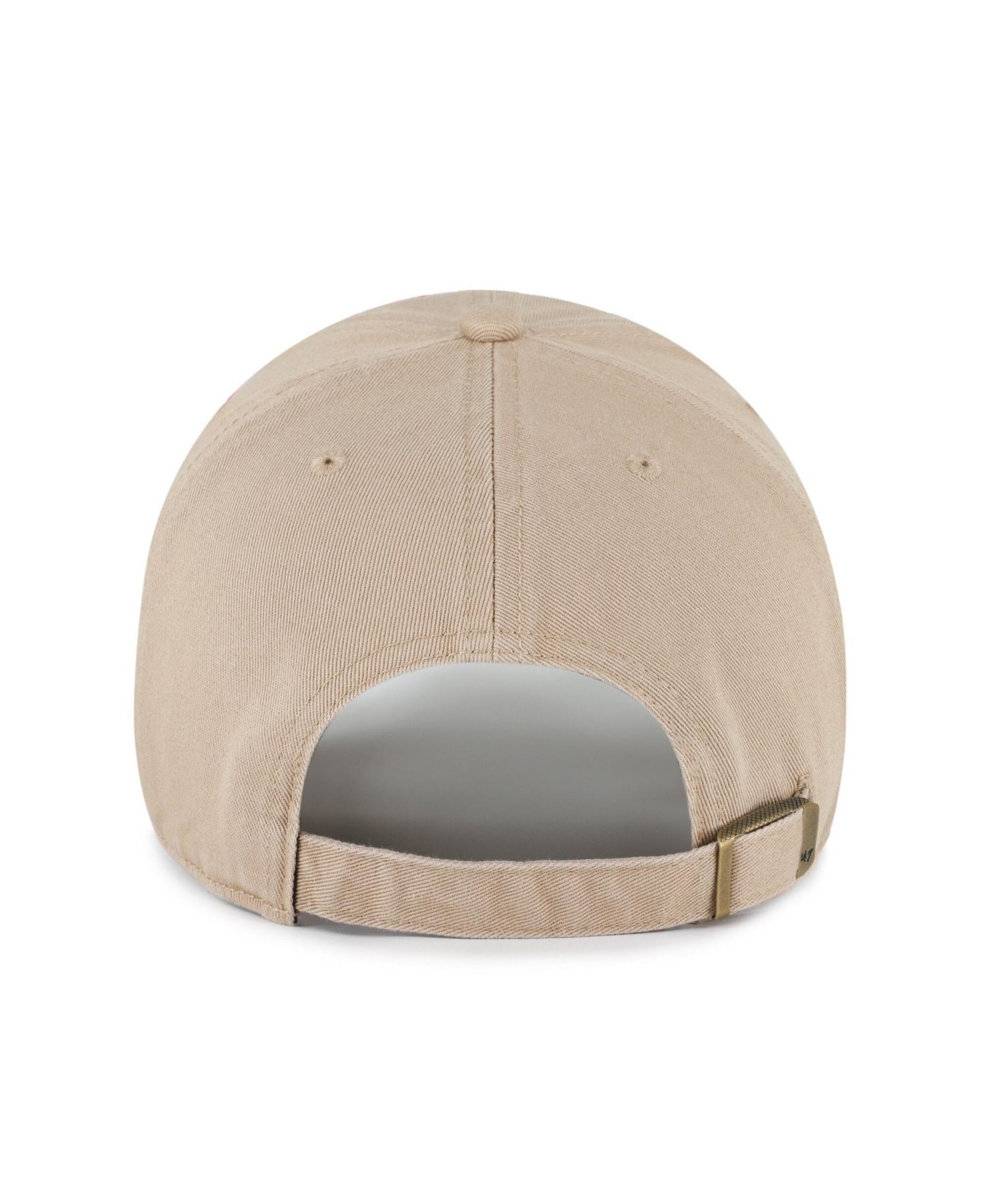 Men's '47 Khaki Texas Tech Red Raiders Vault Clean Up Adjustable Hat