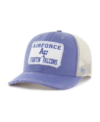 Men's and Women's '47 Blue Air Force Falcons Egremont Well-Worn Adjustable Trucker Hat
