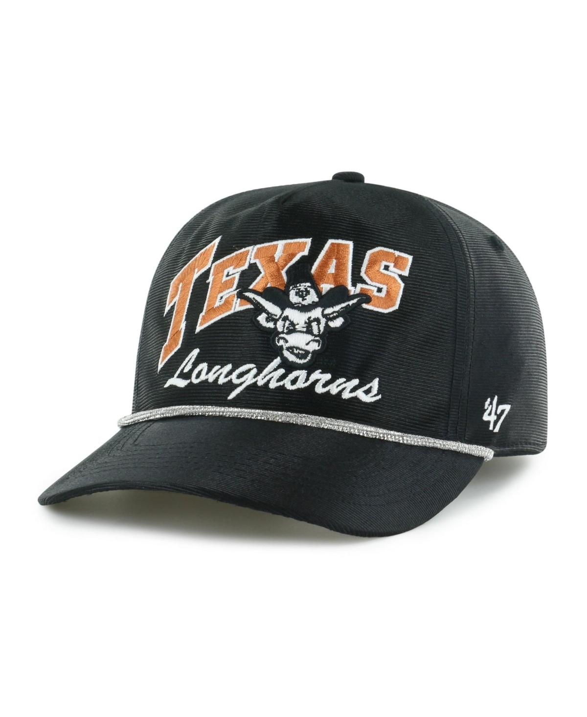 '47 Brand Women's Texas Longhorns Outspoken Glitter Adjustable Baseball Cap