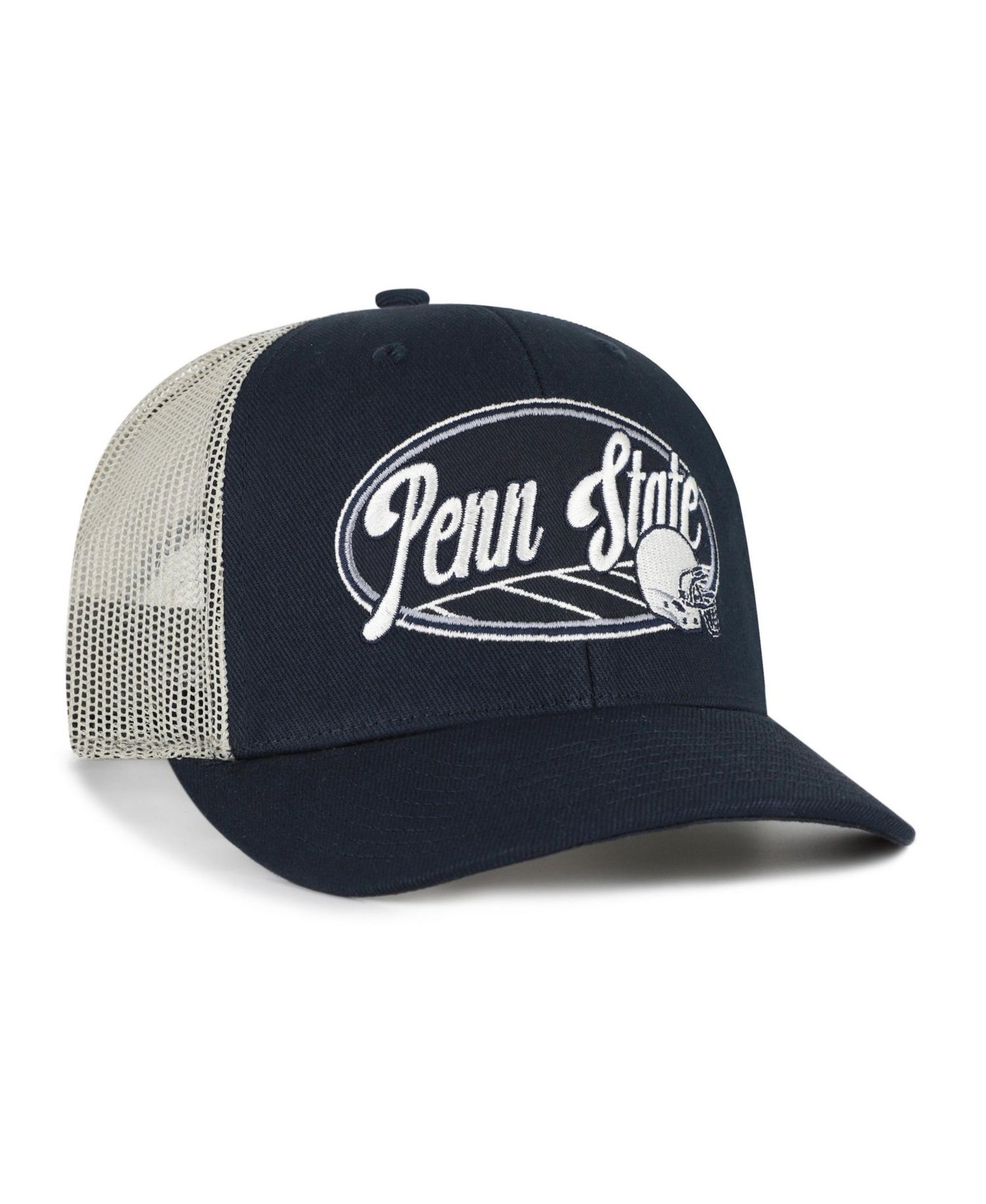 Men's and Women's '47 Navy Penn State Nittany Lions Enfield Adjustable Trucker Hat