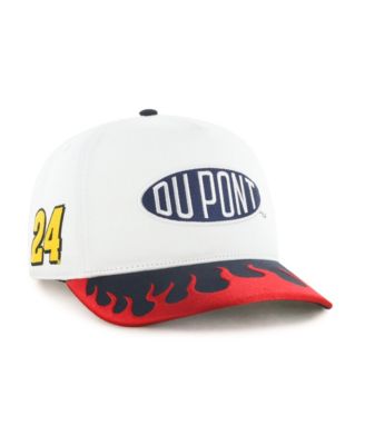 Men's '47  White/Red Jeff Gordon Flame Hitch Adjustable Hat