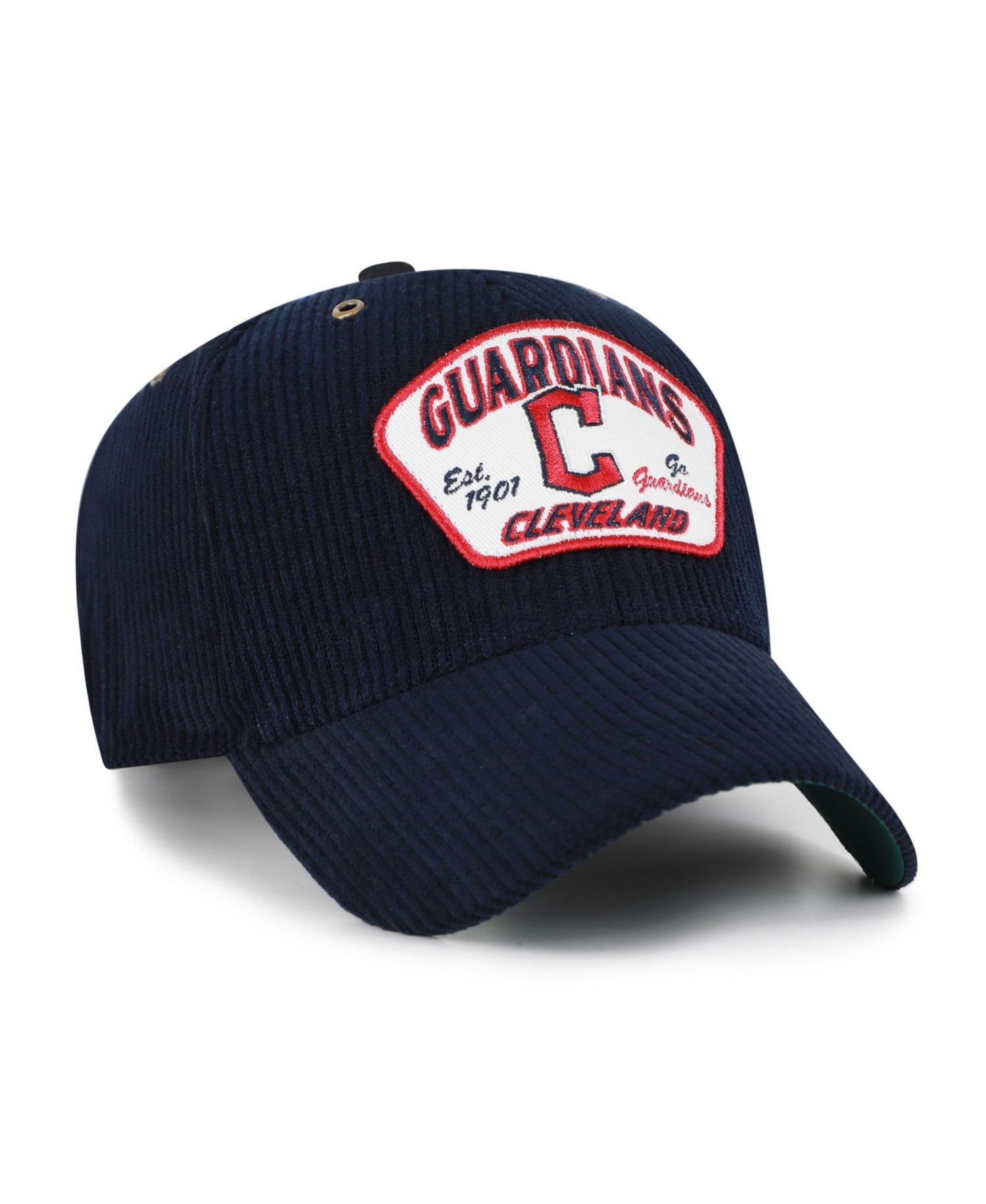 Men's and Women's '47 Navy Cleveland Guardians Accordia Corduroy MVP Adjustable Hat