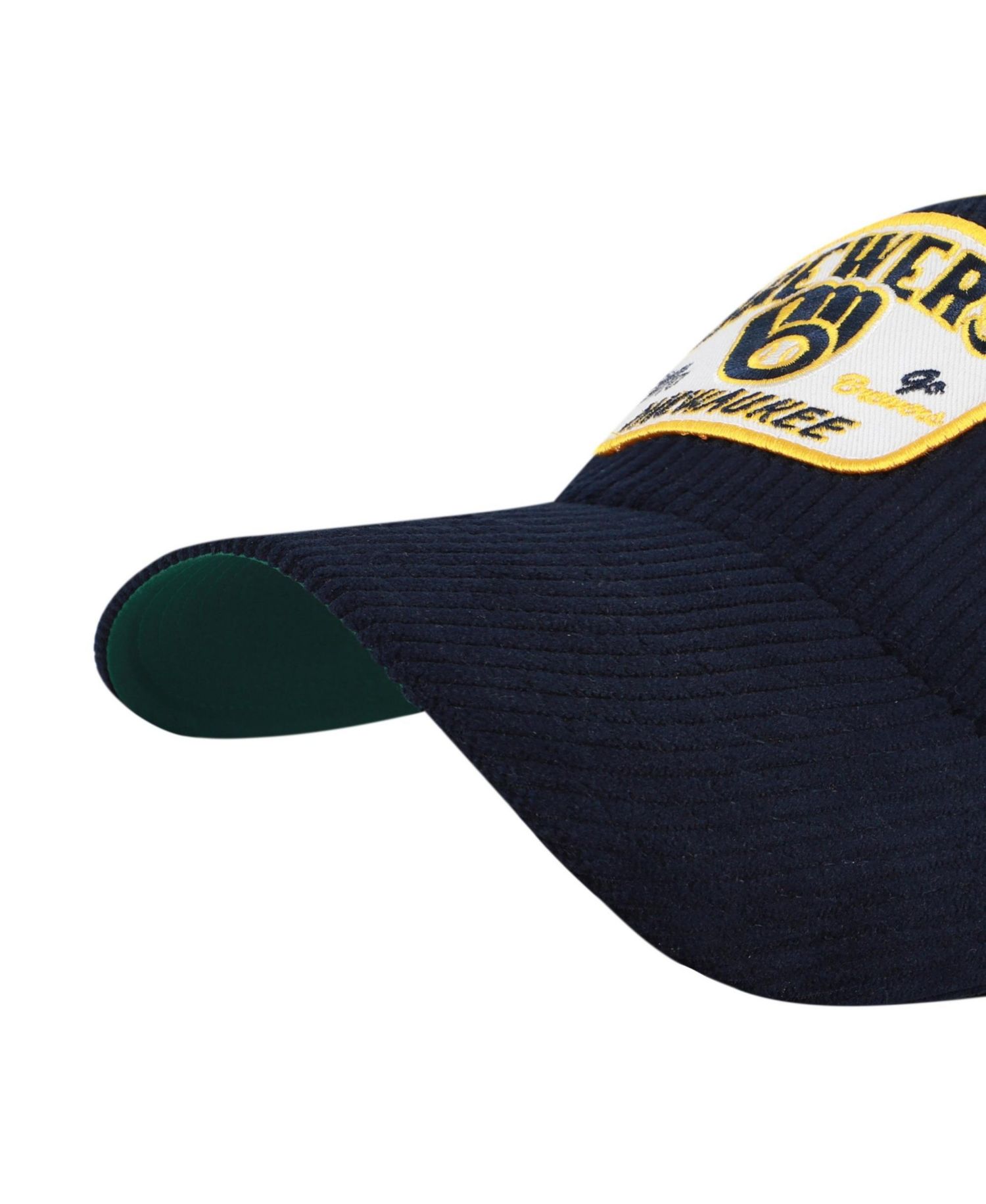 Men's and Women's '47 Navy Milwaukee Brewers Accordia Corduroy MVP Adjustable Hat
