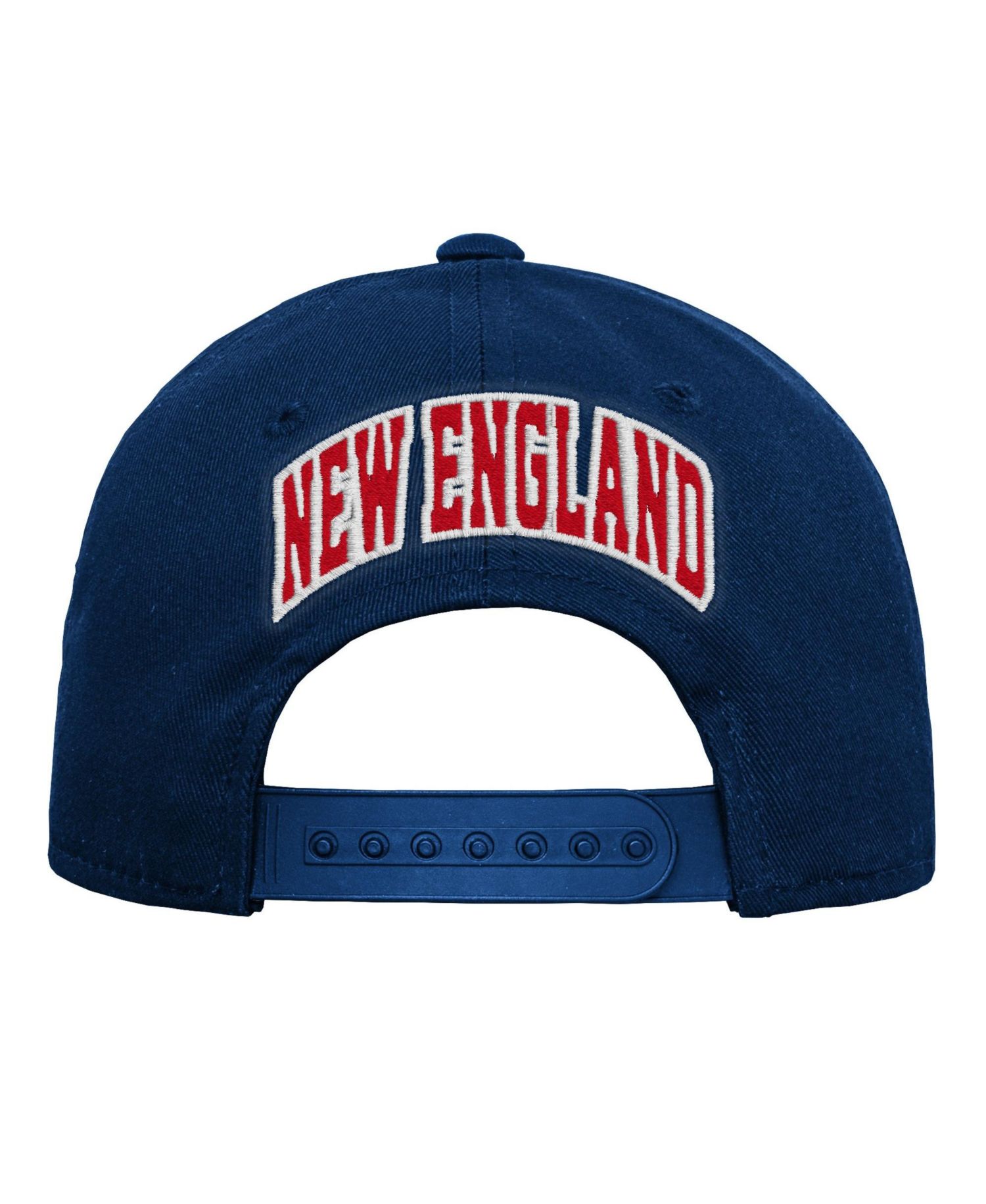 Big Boys and Girls Navy New England Patriots Pre-Curved Snapback Hat
