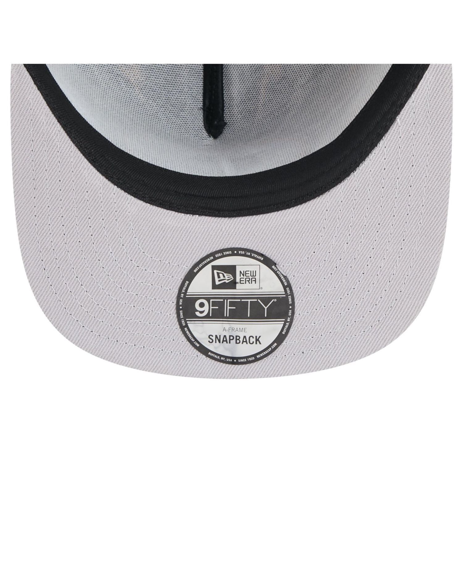 Men's Black Green Bay Packers Bolt A-Frame 9FIFTY Snapback Hat