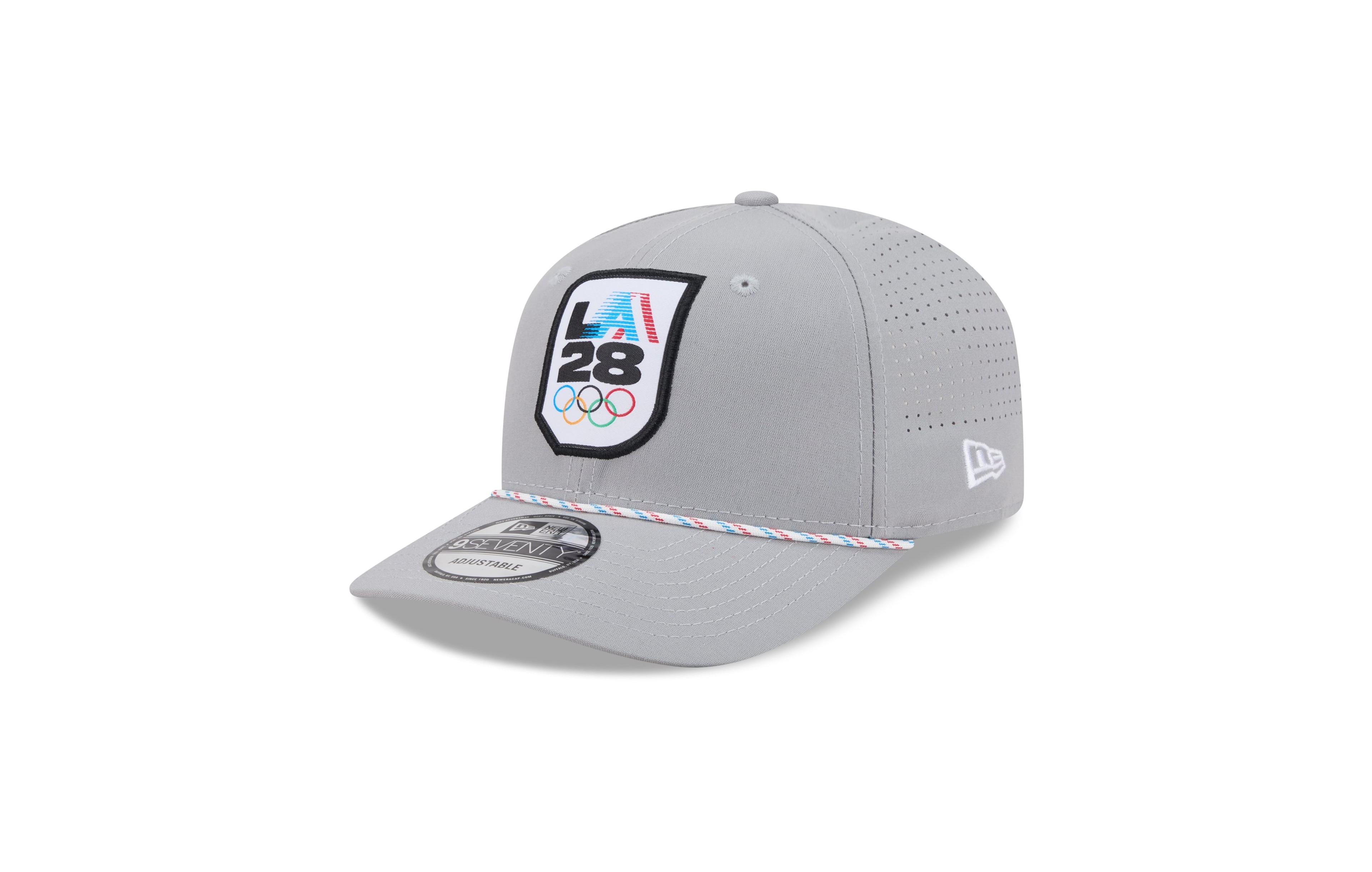 New Era LA28 9SEVENTY Adjustable Rope Perforated Baseball Cap