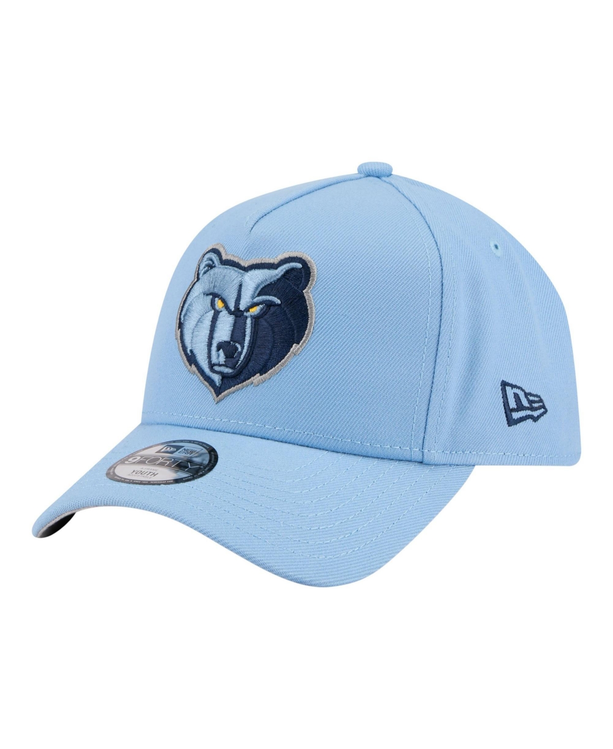 New Era Kids' Big Boys And Girls 9forty A-frame Adjustable Baseball Cap In Light Blue