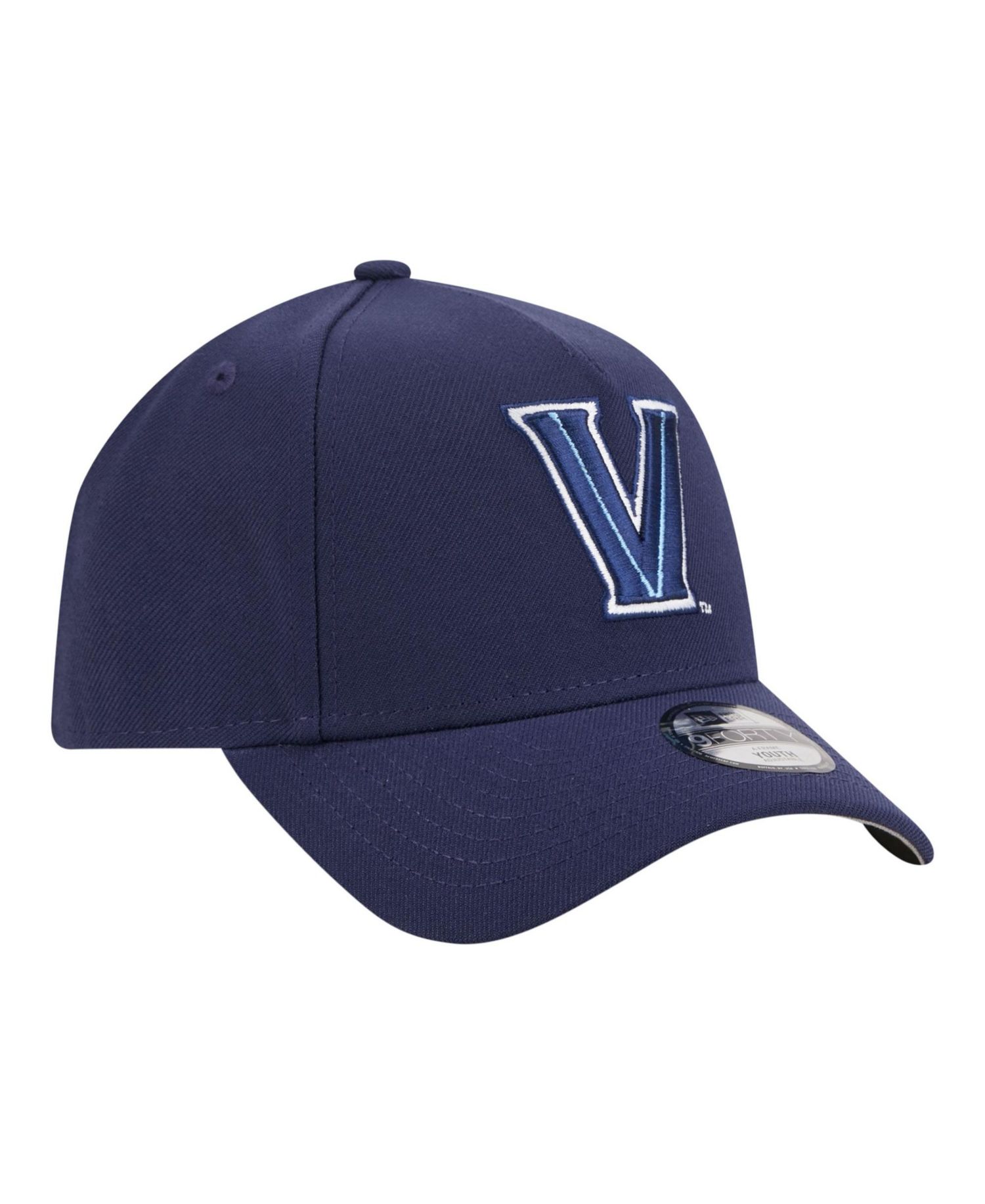 Big Boys and Girls Navy Villanova Wildcats 9FORTY A-Frame Adjustable Hat