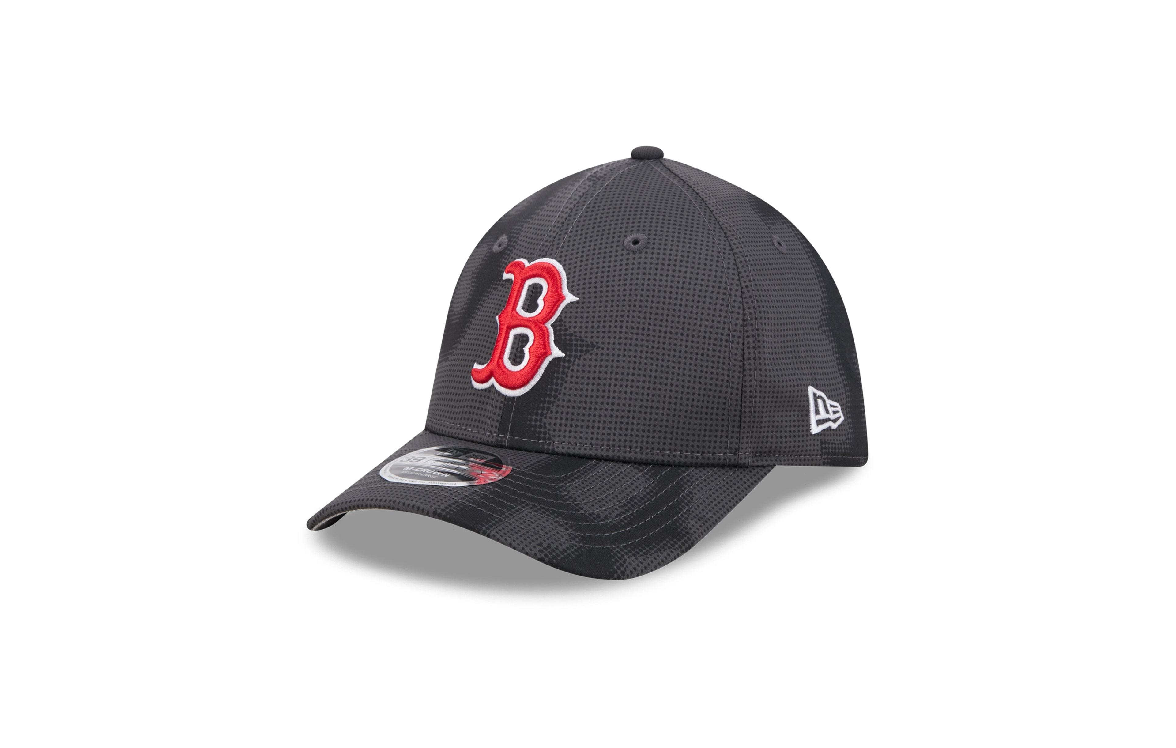 New Era Boston Red Sox 39THIRTY Halftone Stretch-Fit Baseball Cap