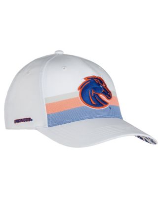 Men's and Women's White Boise State Broncos The Sideline Adjustable Hat