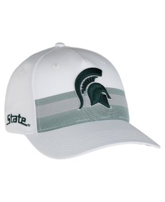 Men's and Women's White Michigan State Spartans The Sideline Adjustable Hat