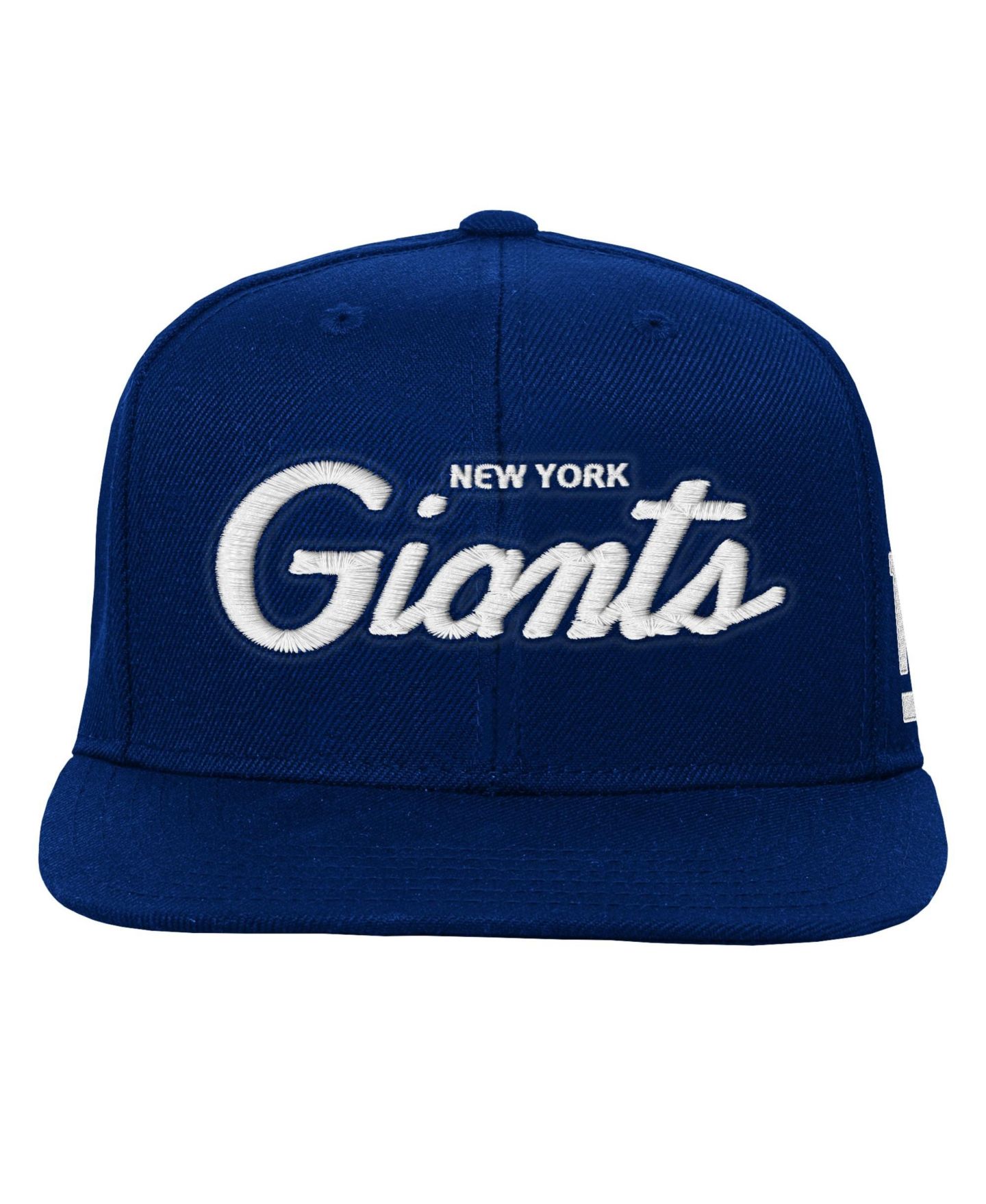 Детская кепка Mitchell & Ness New York Giants Head Coach Flat Brim Snapback Hat — фото 2