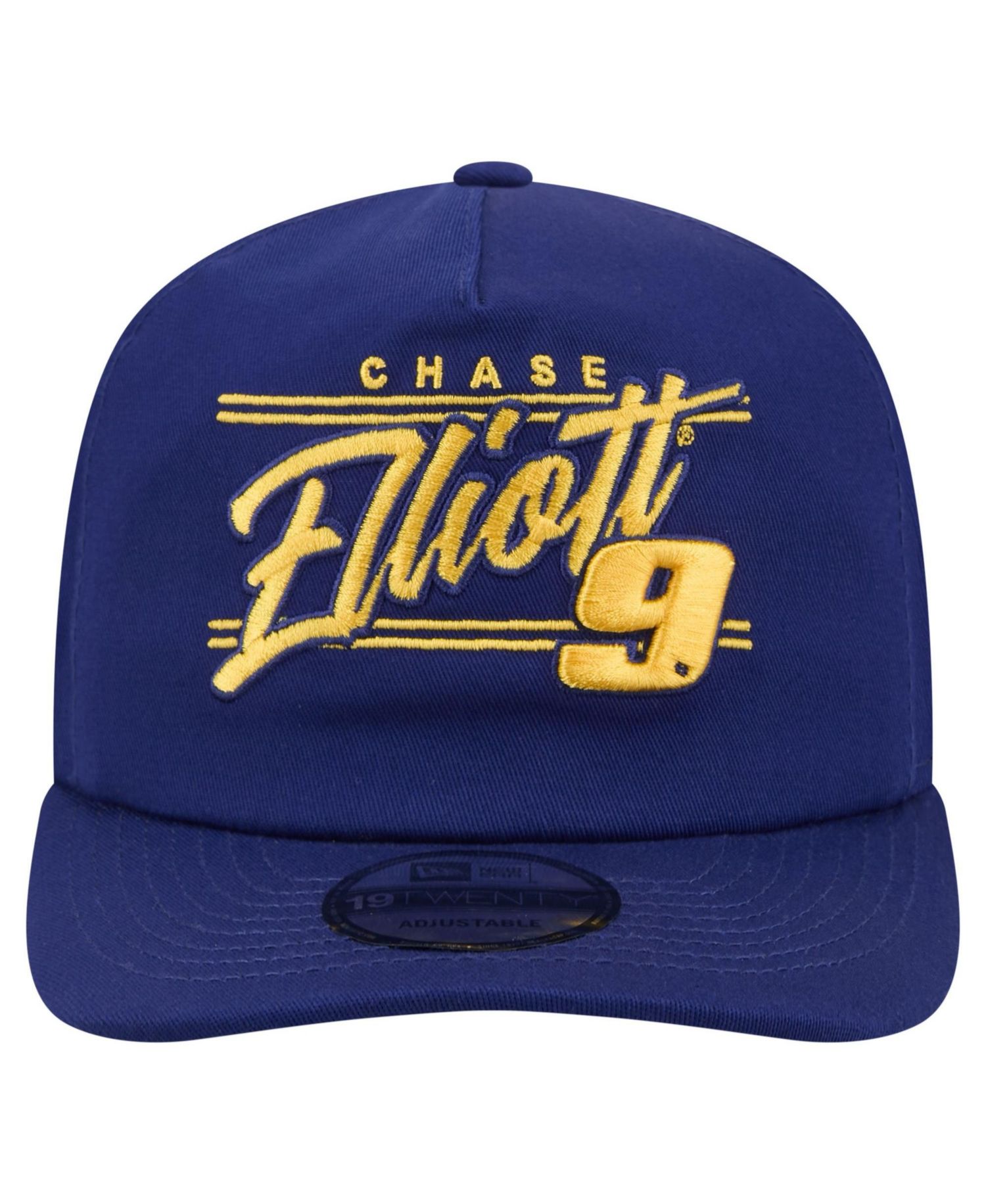 Men's Blue Chase Elliott Driver Script 19TWENTY Adjustable Hat