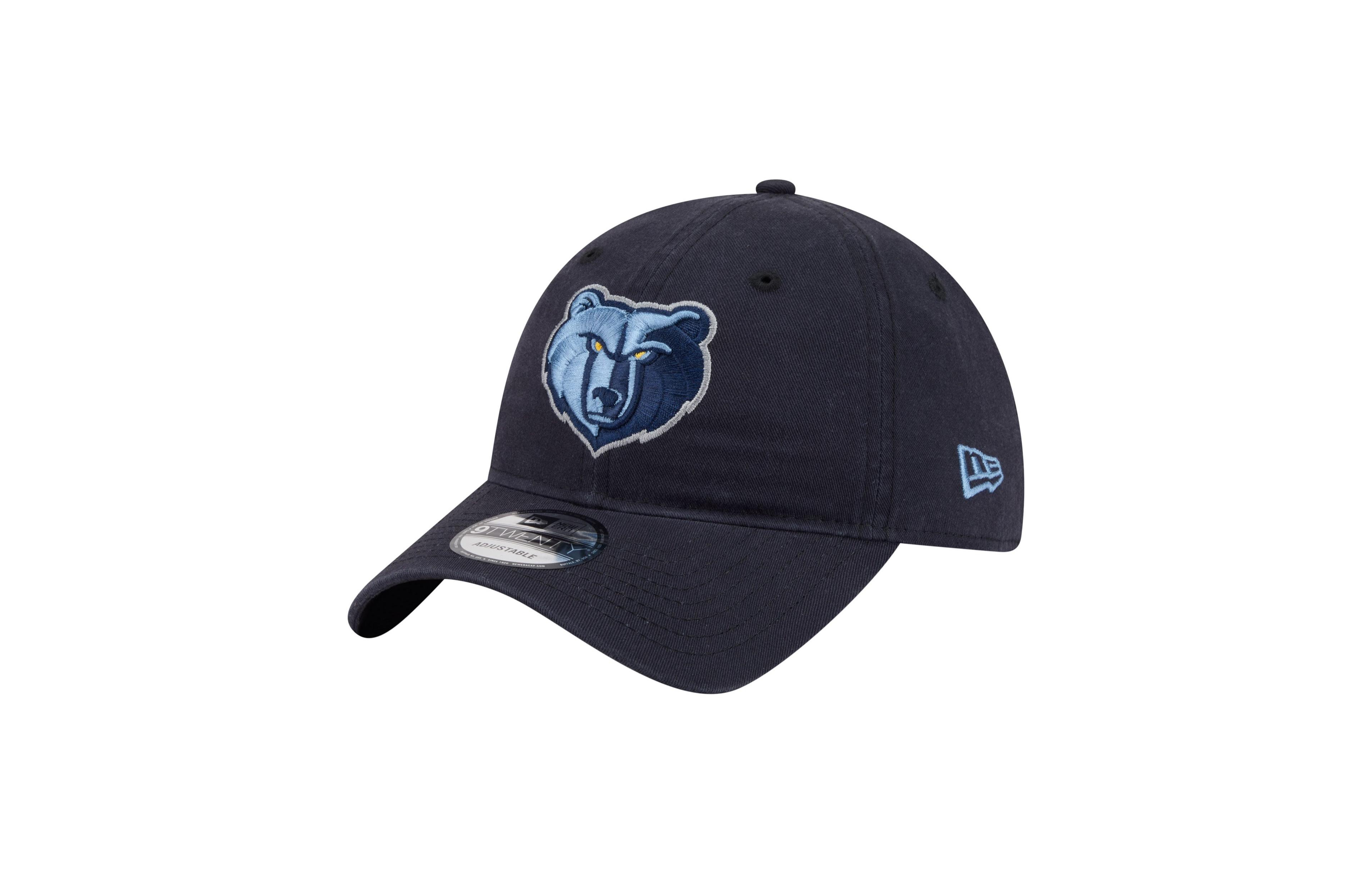 New Era Memphis Grizzlies Adjustable Relaxed-Fit Low-Crown Baseball Cap