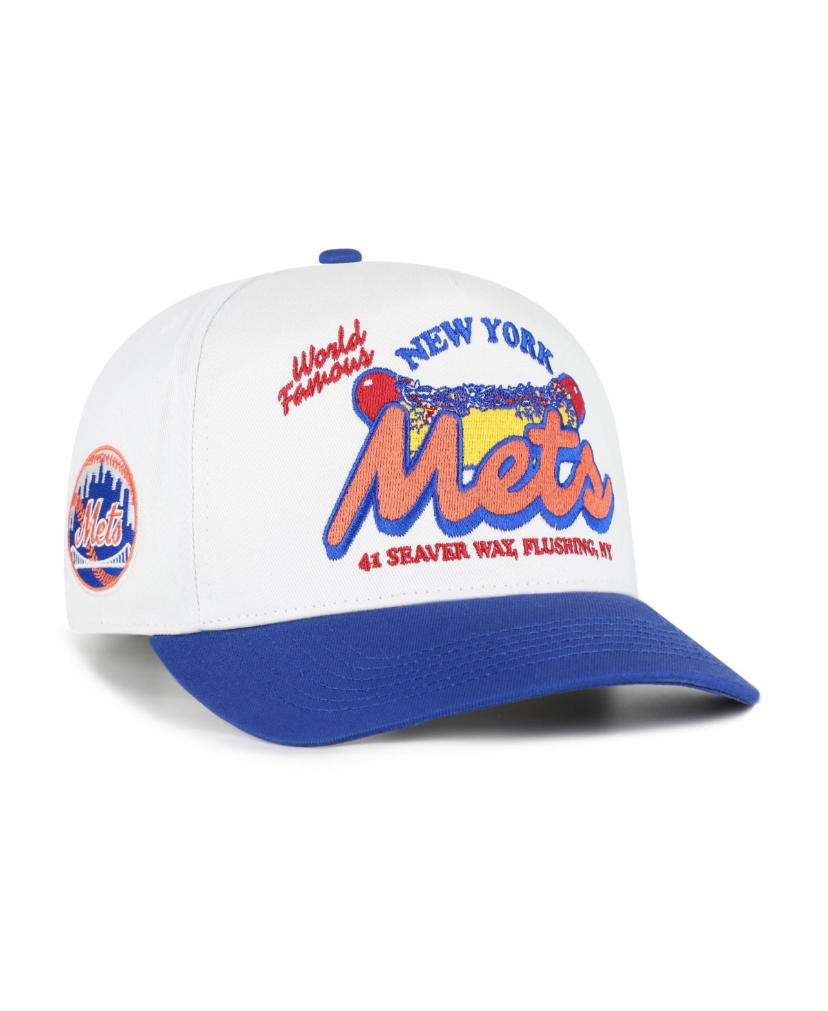 '47 Brand New York Mets Five-Panel Snapback Hitch Hat