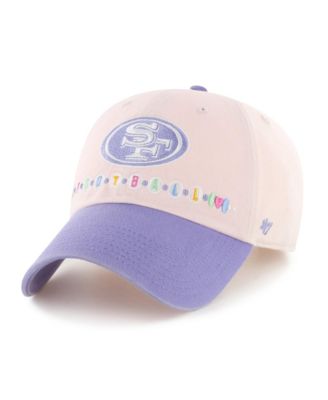 Toddler '47  Pink/Light Purple San Francisco 49ers Friendship Clean Up Adjustable Hat