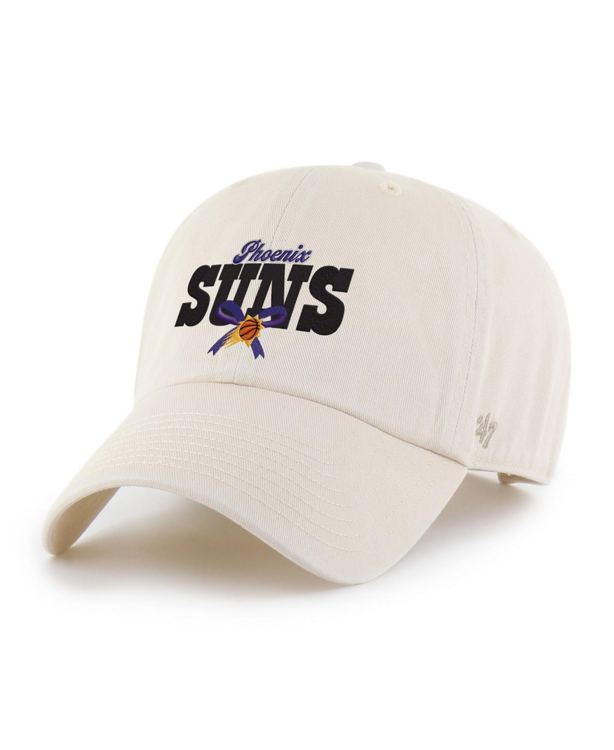 Women's '47 Natural Phoenix Suns Bow Stack Clean Up Adjustable Hat