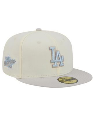Men's  Natural Los Angeles Dodgers Crisp Equinox World Series 59FIFTY Fitted Hat