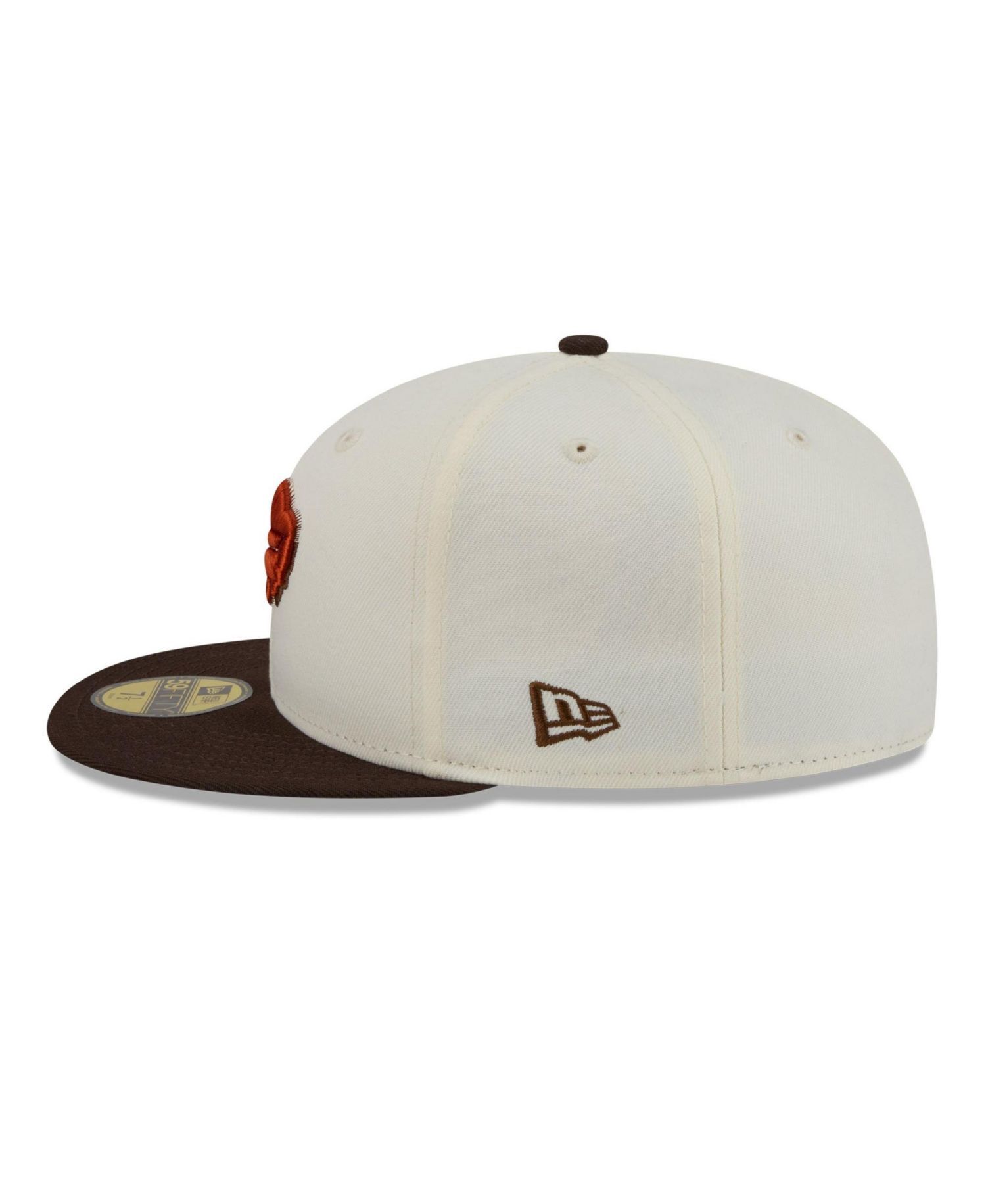 Men's Cream/Brown Buffalo Bills Pumpkin Spice 59FIFTY Fitted Hat
